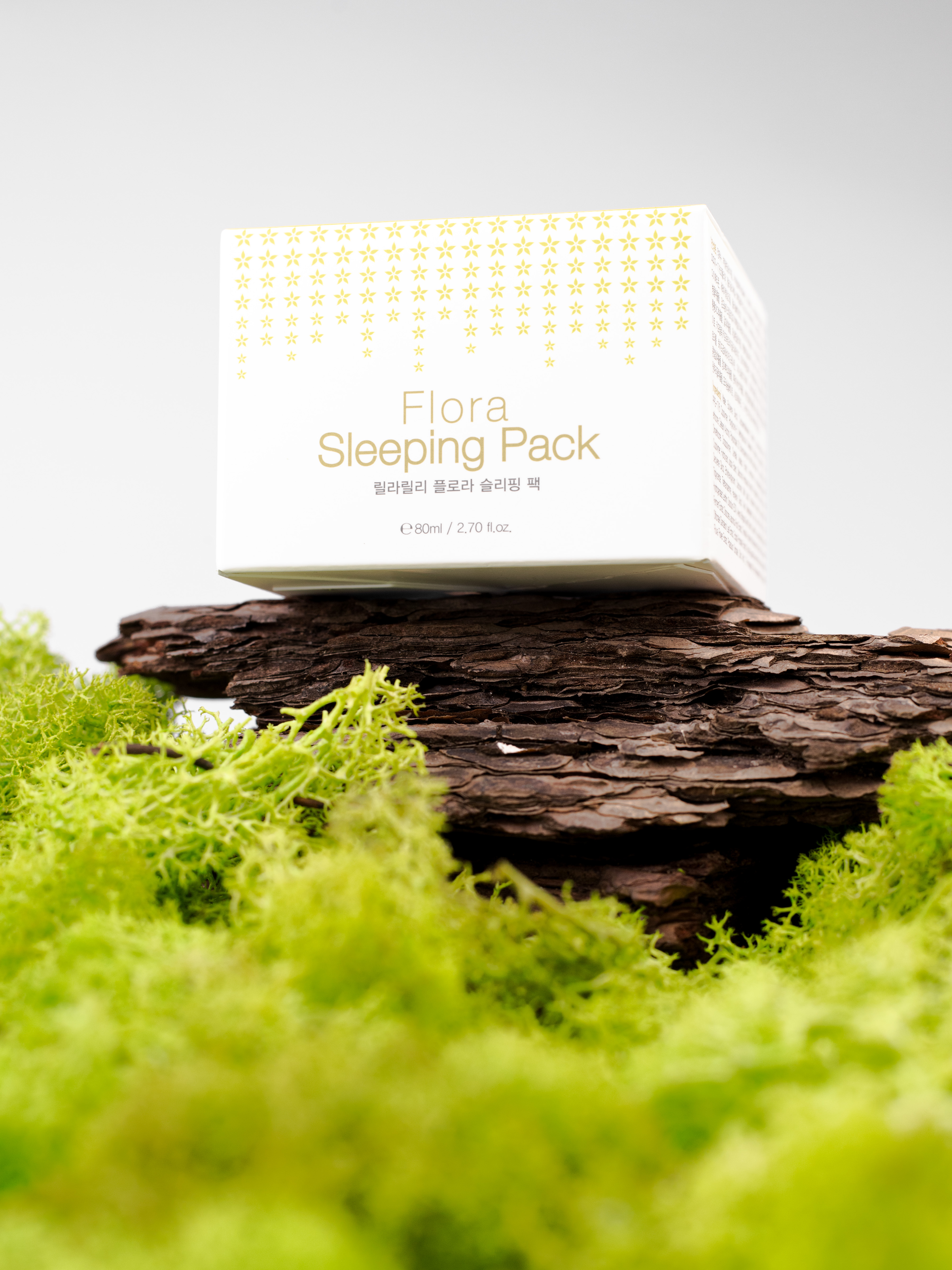 Konad Lila Lily Flora Sleeping Pack Ночная маска - крем для лица для увлажнения и сияния кожи, 80 мл купить в интернет-магазине Skin-Mag