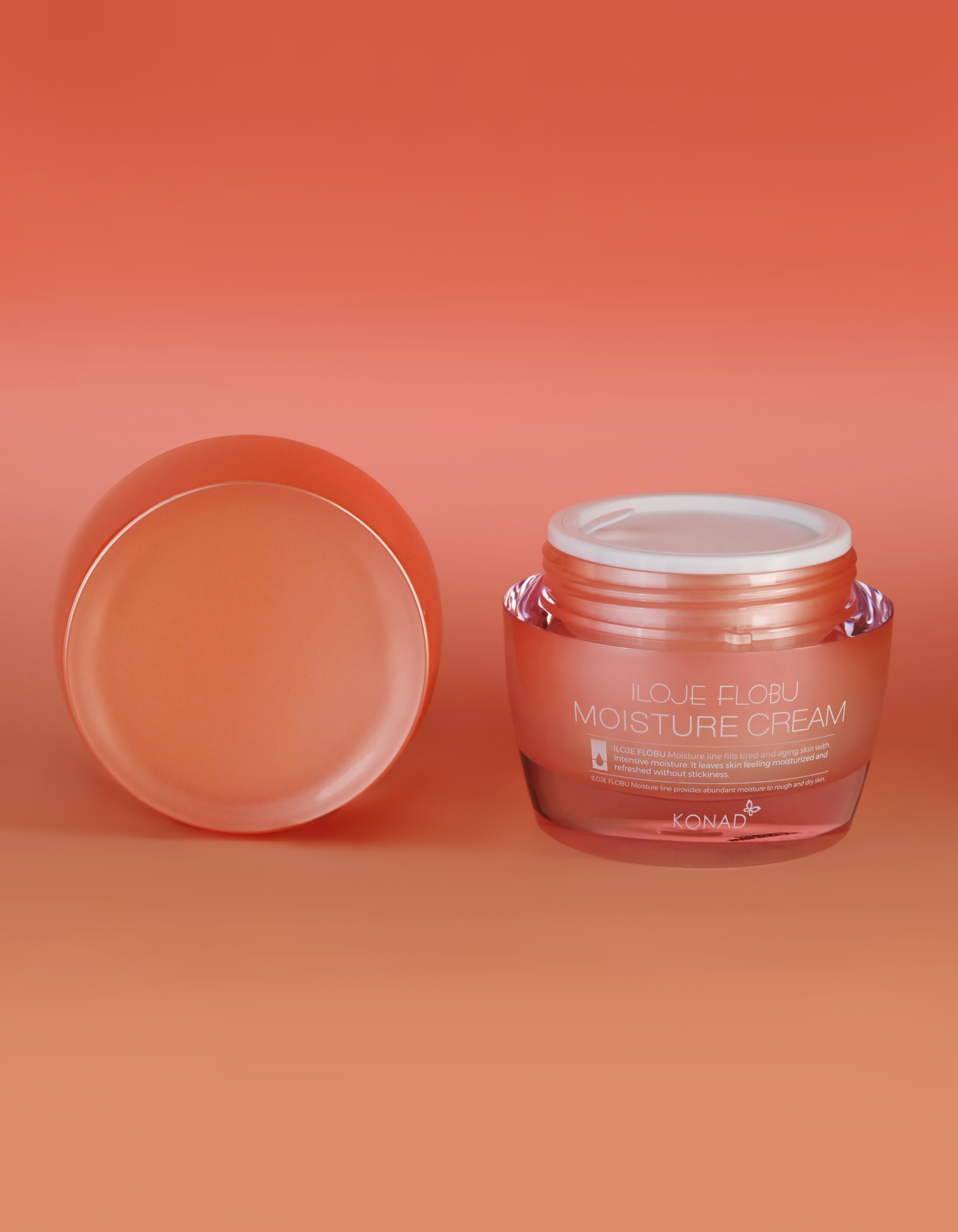 Konad iloje Flobu Moisture Cream Крем для лица увлажняющий, 50 г купить в интернет-магазине Skin-Mag