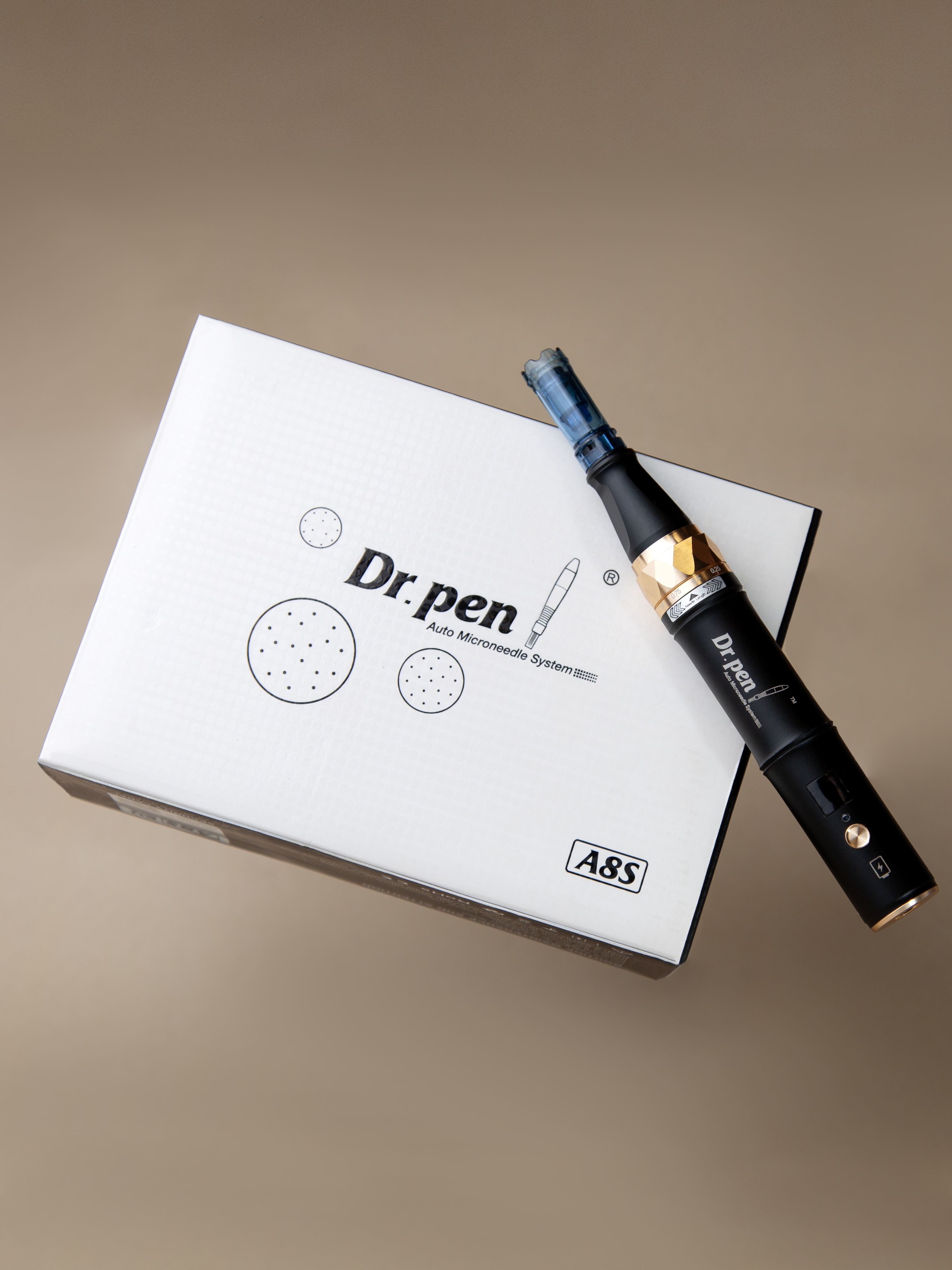 Dr.pen A8s Аппарат для фракционного микроштампинга / электрический массажер для лица / дермапен A8s купить в интернет-магазине Skin-Mag