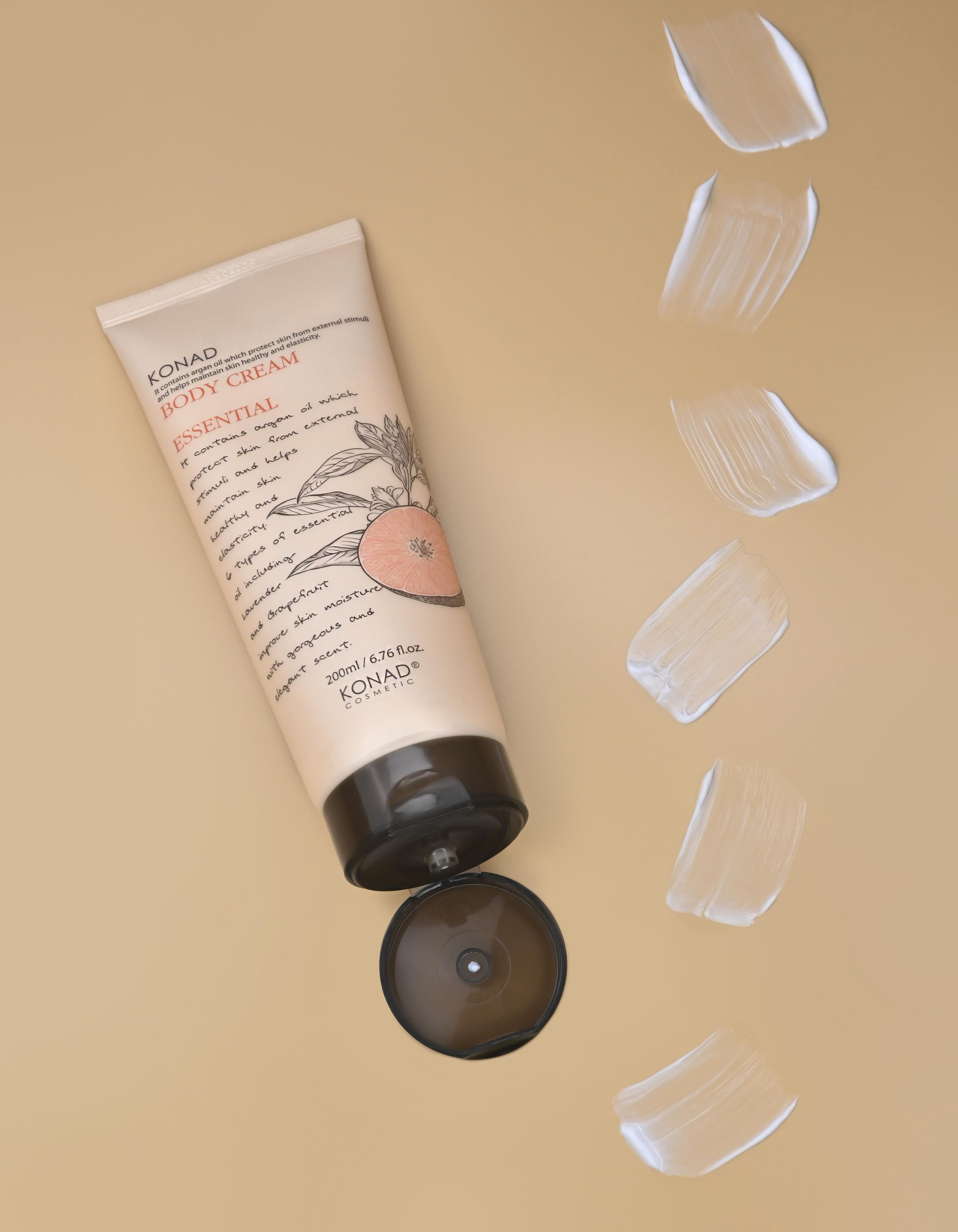 Konad Essential Body Cream Крем для тела с комплексом из 6 эфирных масел, 200 мл купить в интернет-магазине Skin-Mag