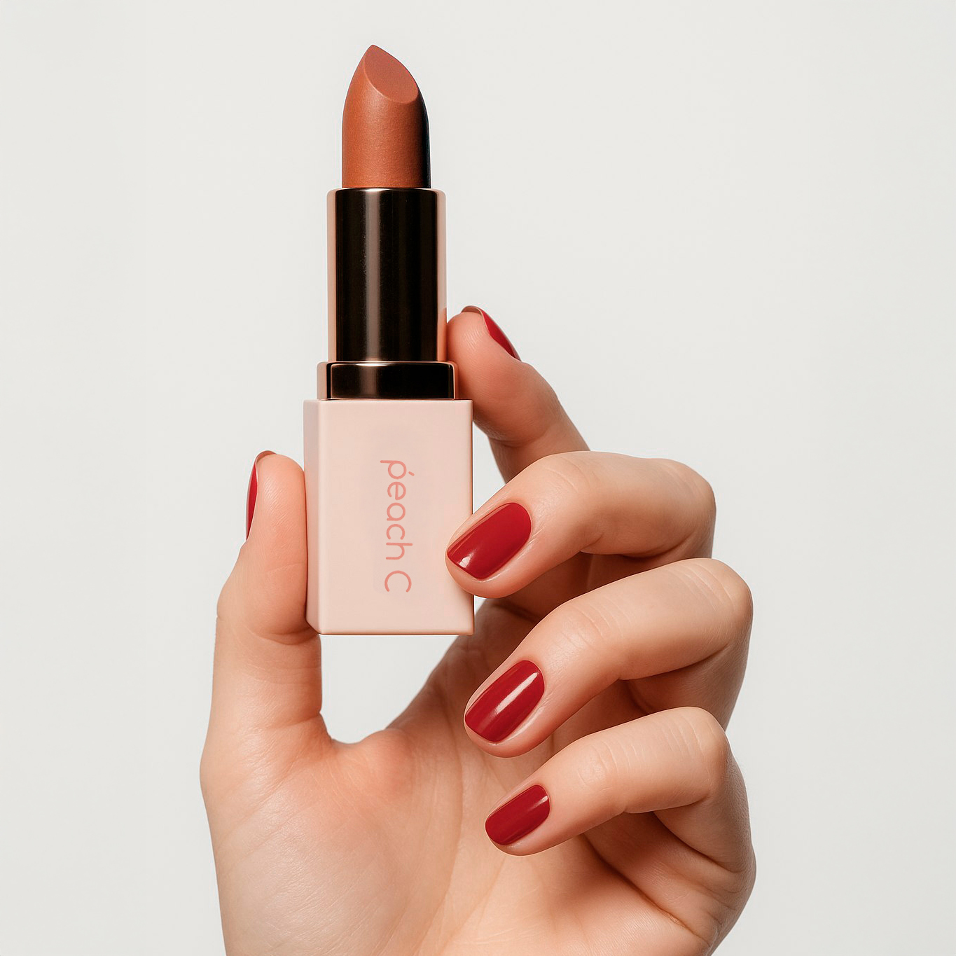 PEACH C Easy Matte Lipstick 06 Rusty Rose Помада для губ матовая с магнитным футляром, оттенок 06 купить в интернет-магазине Skin-Mag