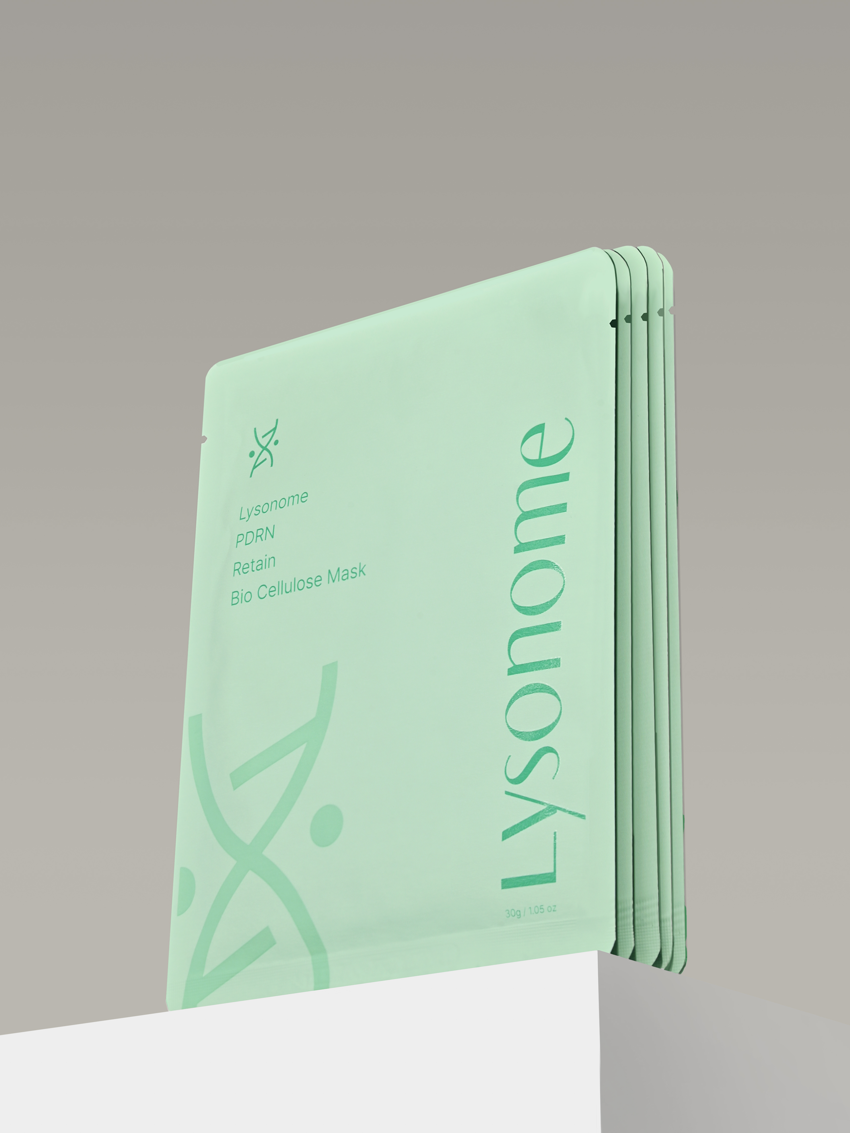 Lysonome PDRN Retain Bio-Cellulose Mask 30g * 5EA Тканевая маска для лица био целлюлозная, 5 шт купить в интернет-магазине Skin-Mag