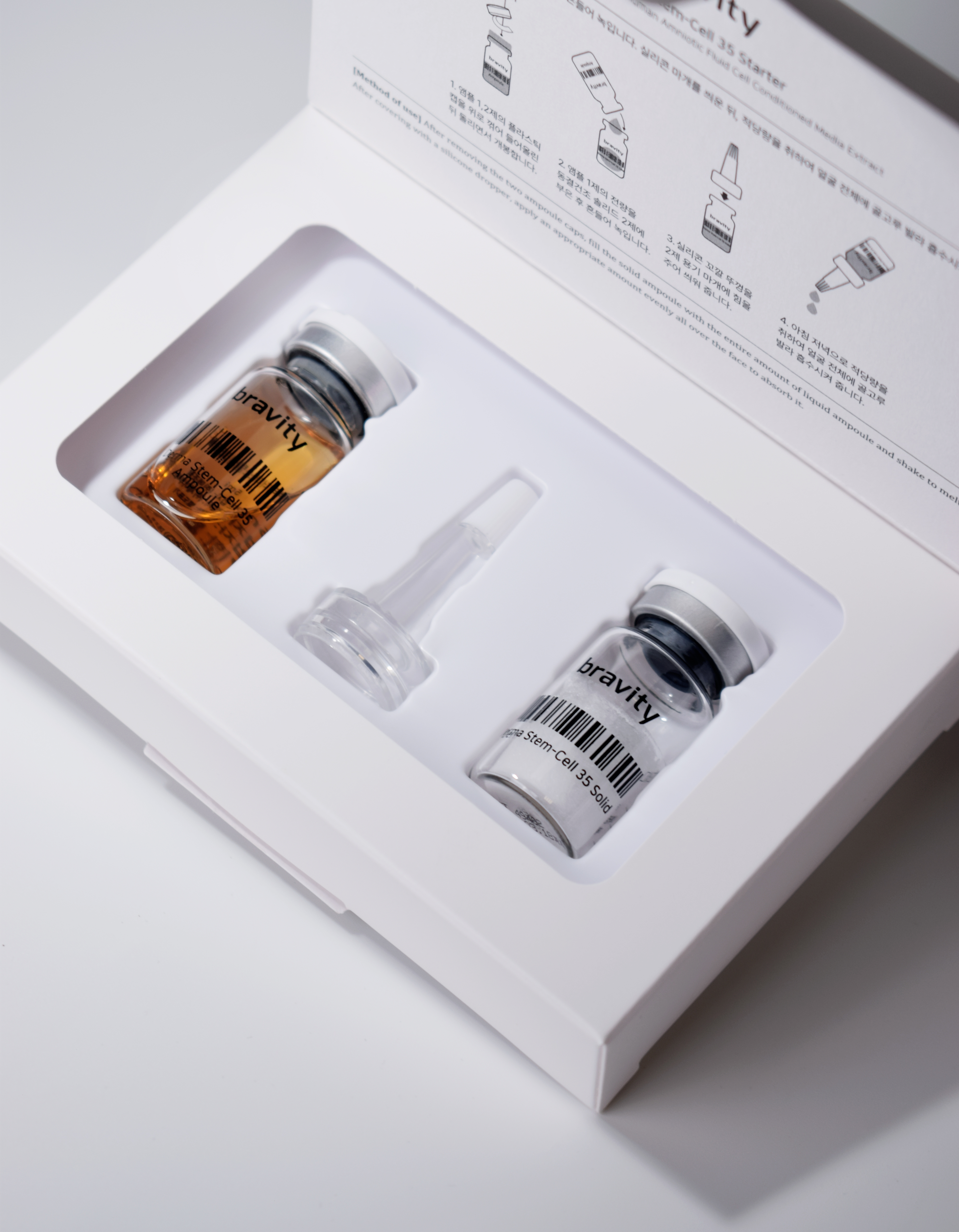 Bravity Derma Stem-Cell 35 program Сыворотка для лица интенсивно омолаживающая, 5 мл и 0,3 г купить в интернет-магазине Skin-Mag