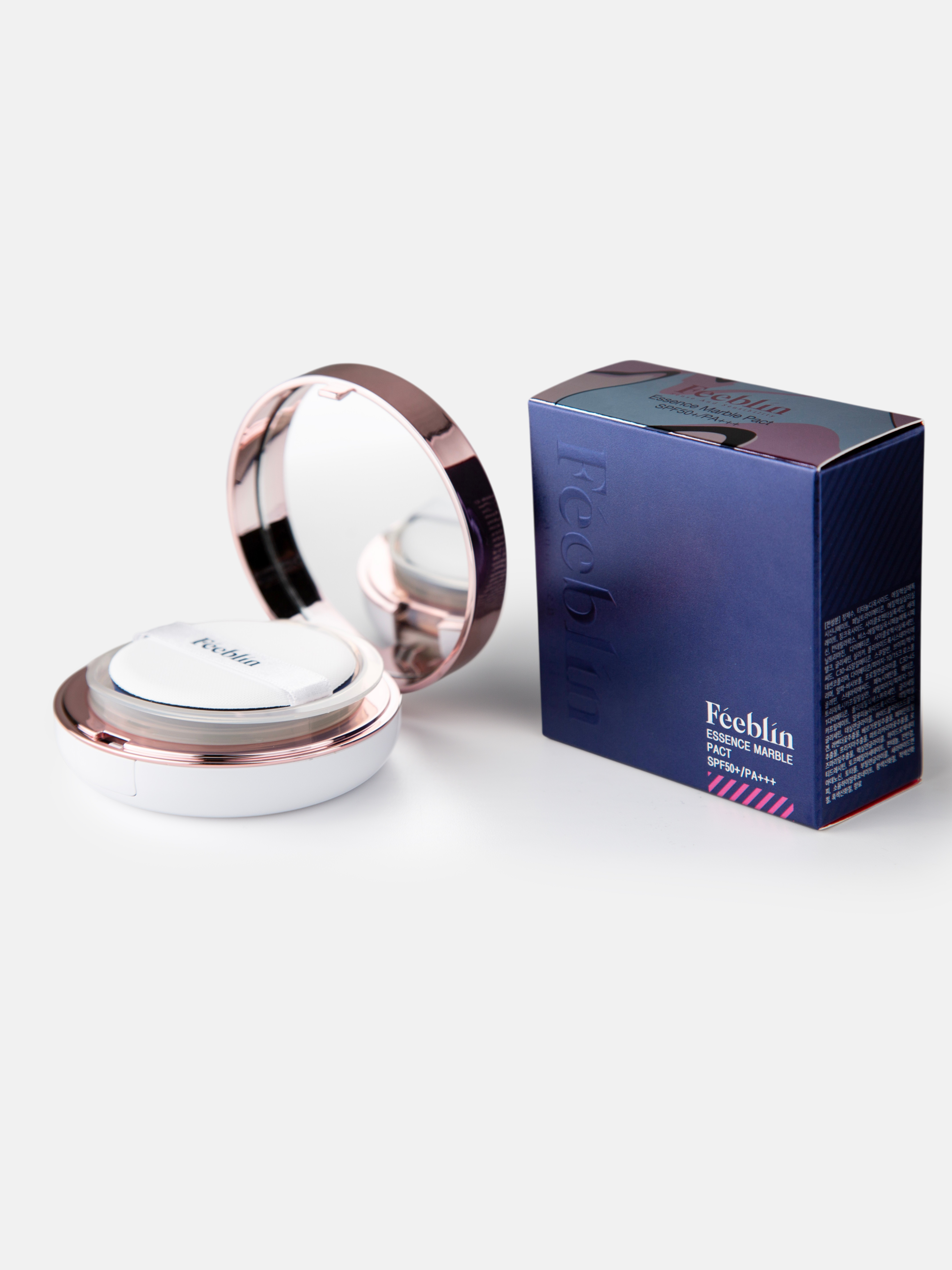 Konad Feeblin Essence Marble Pact Кушон для лица SPF50+/PA+++, 11.5 г купить в интернет-магазине Skinmag
