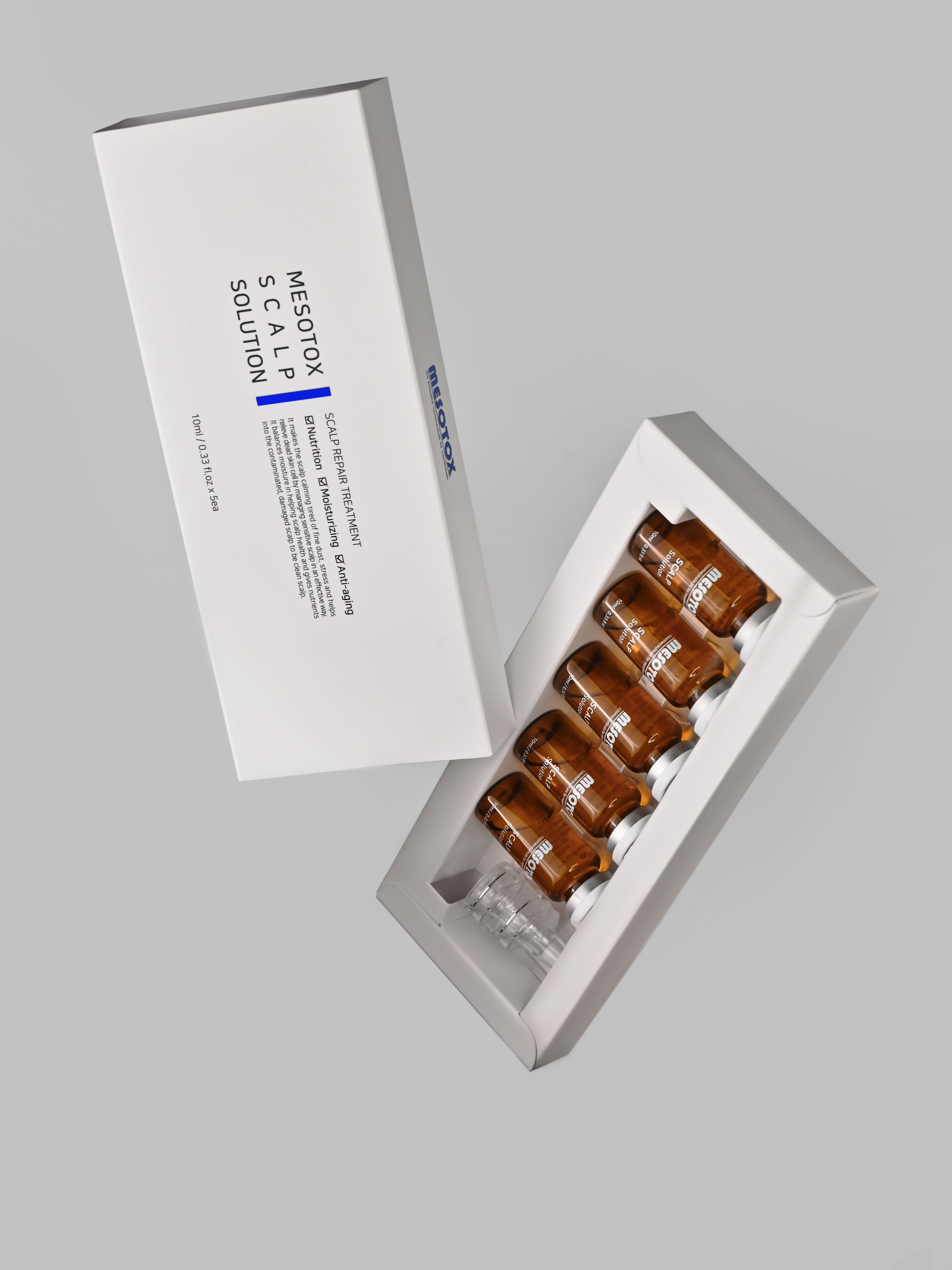 Matrigen Mesotox Scalp Solution Сыворотка - уход против выпадения волос, 5 шт х 10 мл купить в интернет-магазине Skin-Mag