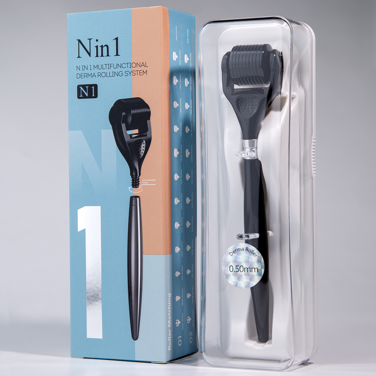 UHOOMA N1 Дермороллер со сменной насадкой (Type A) 540 Roller купить в интернет-магазине Skin-Mag