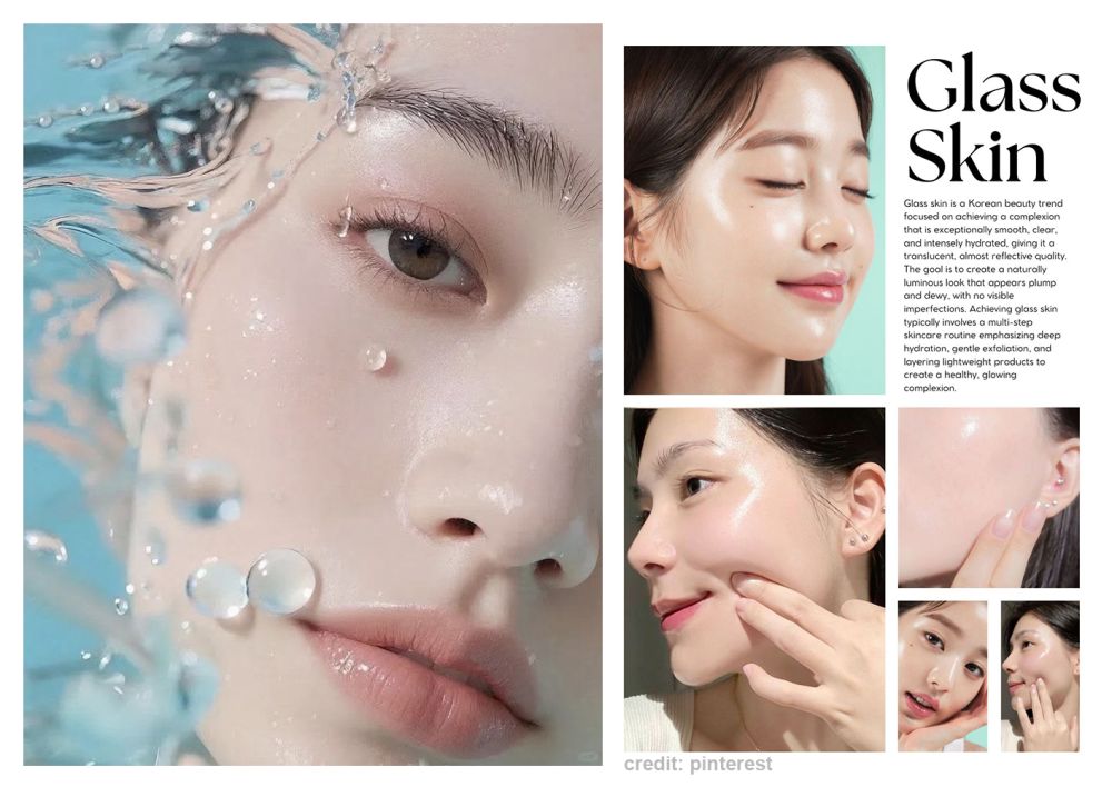 Иллюстрация к статье Glass Skin 2.0. Корейская косметика 2026 и её новое прочтение эффекта Стеклянная кожа — Skin-Mag