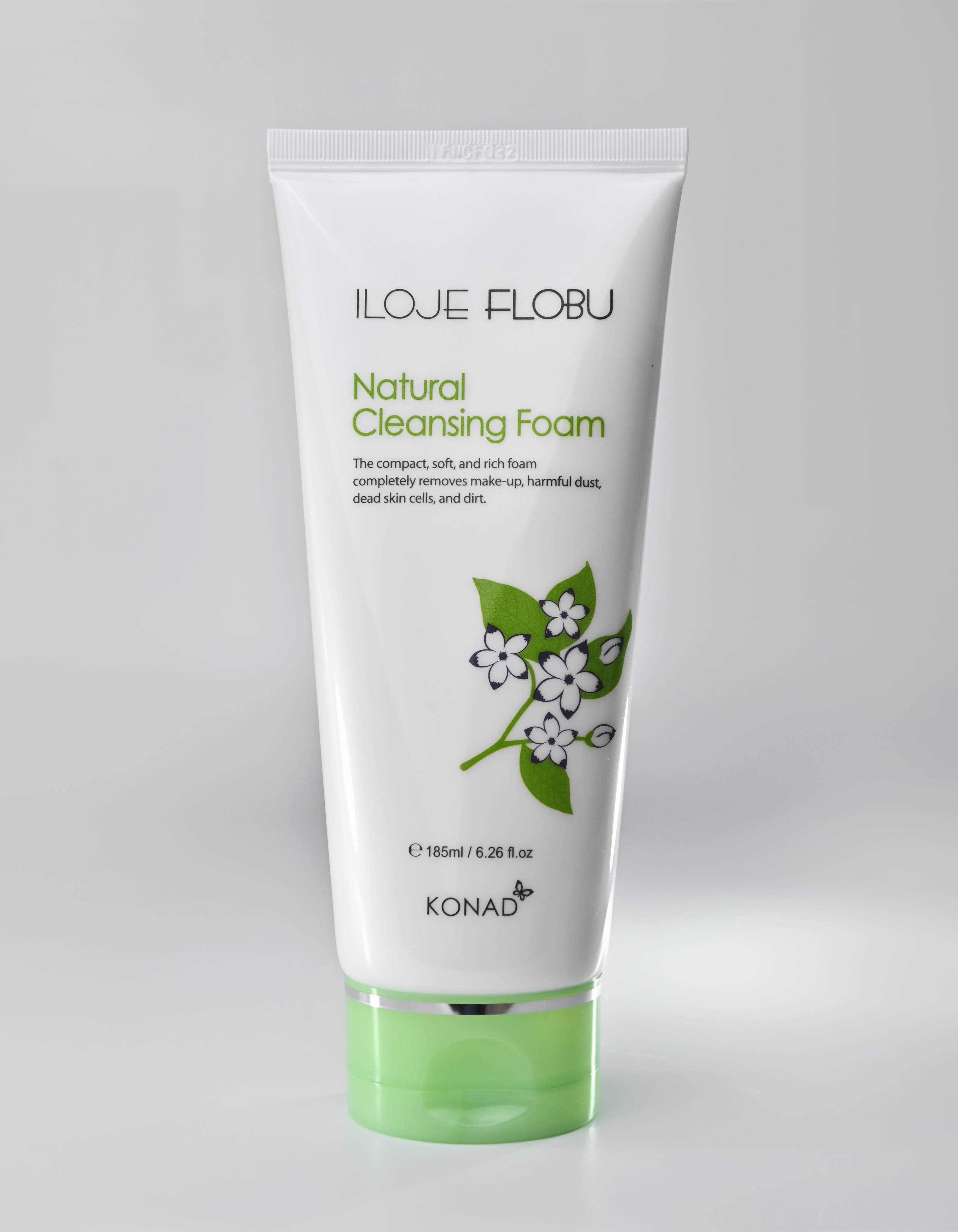 Konad iloje Flobu Natural Foam Cleansing Пенка для умывания с коэнзим Q10, 185 мл купить в интернет-магазине Skin-Mag
