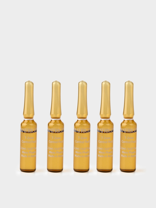 Matrigen T-Zone Control Fluids Сыворотка - флюид матирующая для ухода за Т-зоной лица, 2,2 мл х 5 шт купить в интернет-магазине Skin-Mag