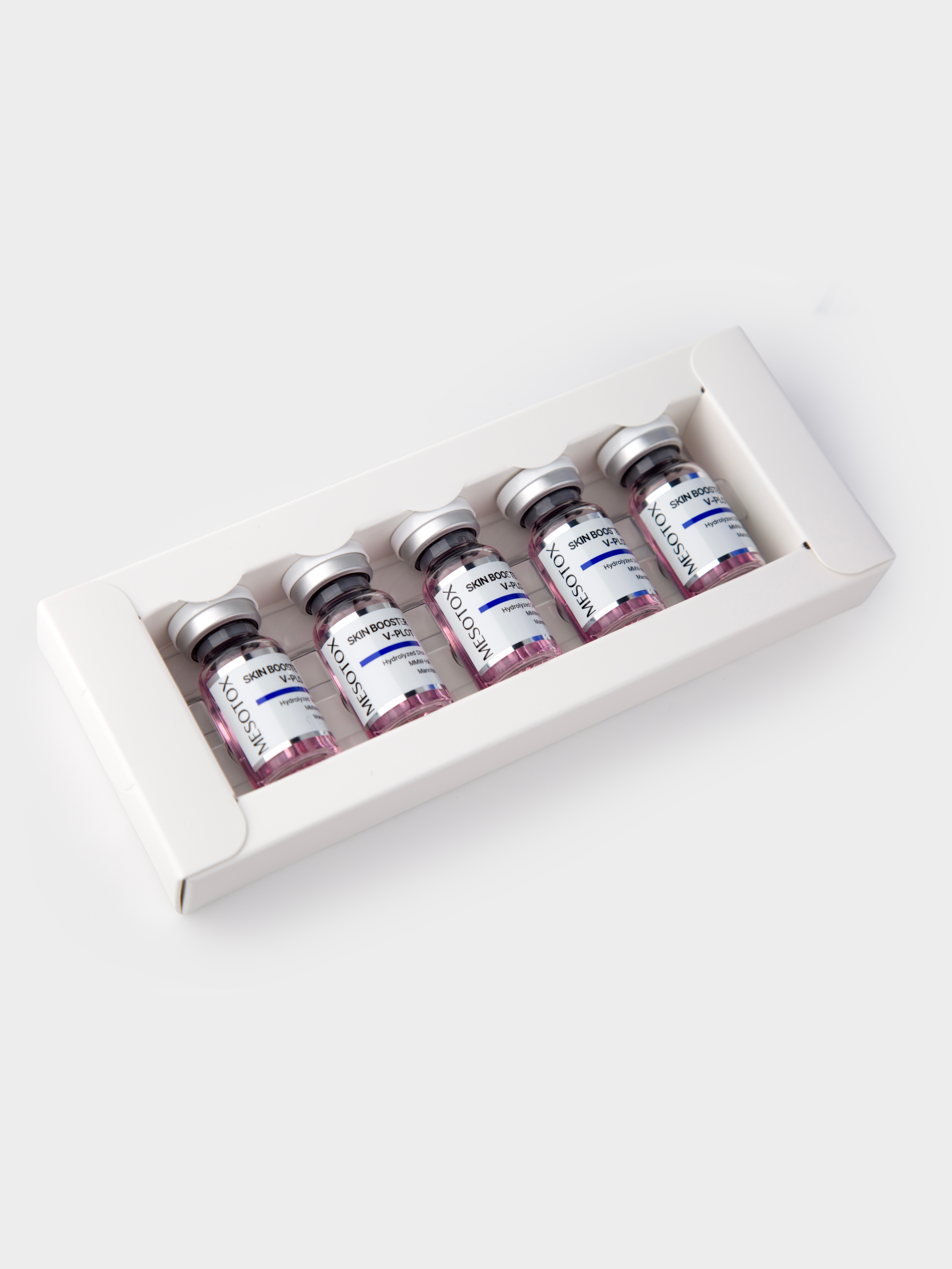 Matrigen Mesotox Skin Booster V-Plot Сыворотка-бустер для лица с НАД+ и ПДРН, 5 мл х 5 шт купить в интернет-магазине Skin-Mag