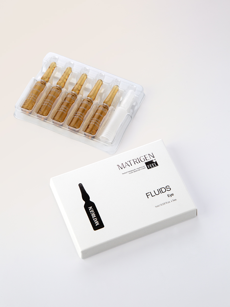 Matrigen Eye Fluids Сыворотка - флюид для кожи вокруг глаз, 1 мл х 5 шт