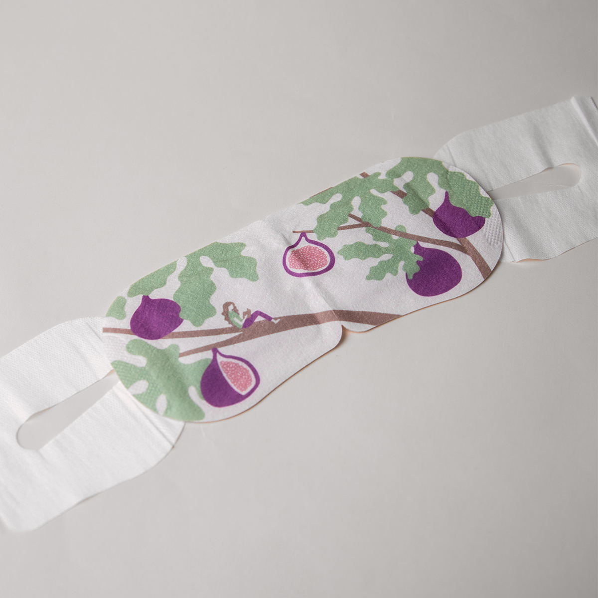 STEAMBASE DAILY EYEMASK SWEET FIG, набор масок с эффектом ароматерапии 5шт купить в интернет-магазине Skin-Mag