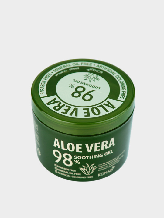 Konad Aloe Vera 98% Soothing Gel Гель алоэ вера для лица и тела, 300 мл купить в интернет-магазине Skin-Mag