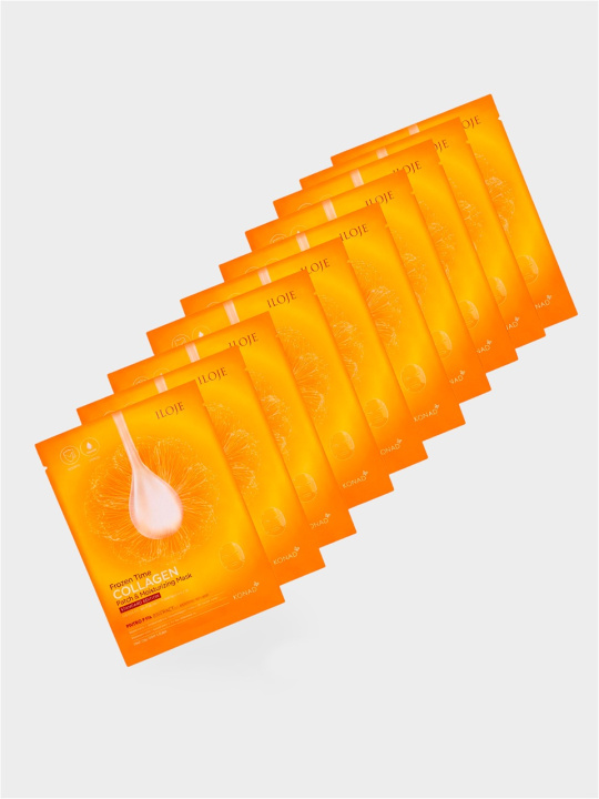 Konad Frozen Time Moisturizing Patch ＆ Mask Маская для лица тканевая увлажняющая, 10 шт купить в интернет-магазине Skin-Mag