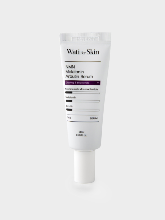 Wati For Skin NMN Melatonin Arbutin Serum Сыворотка для лица с НМН, мелатонином и арбутином, 20 мл купить в интернет-магазине Skin-Mag