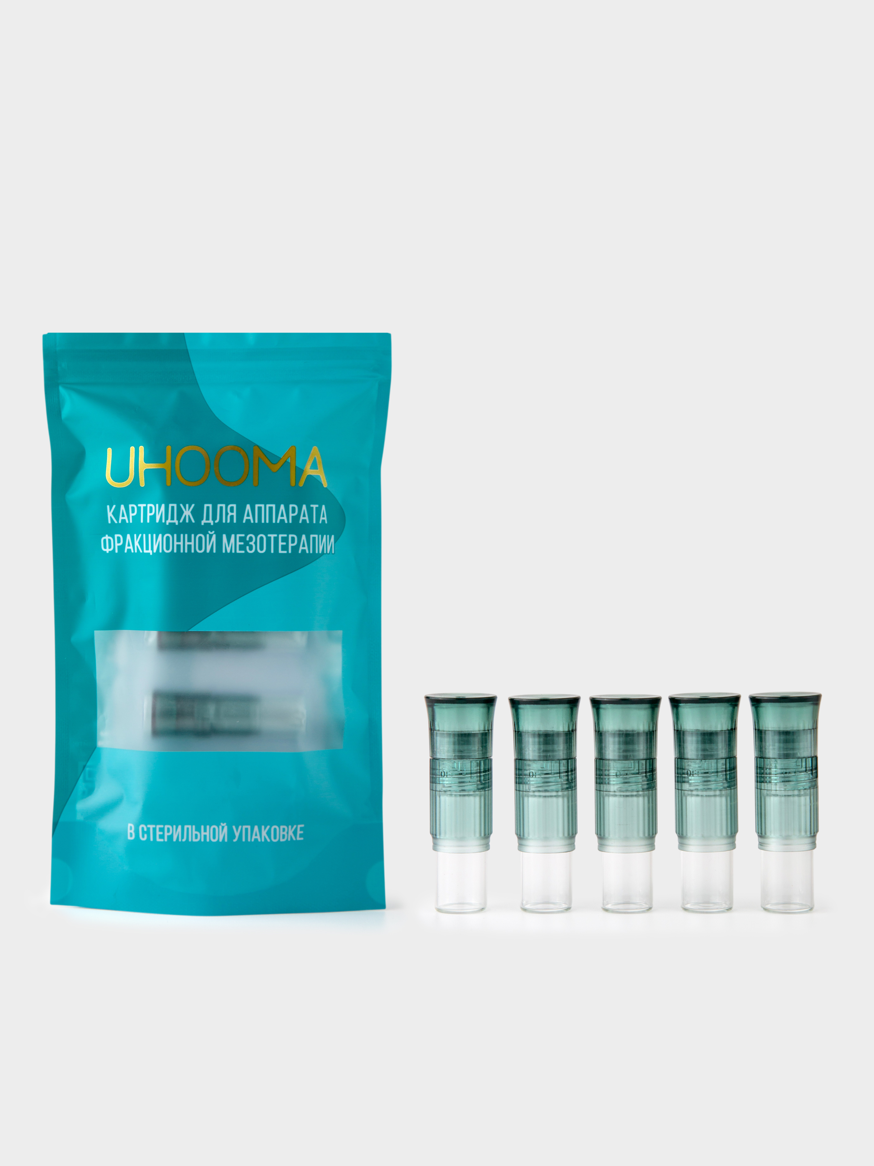 Uhooma Картридж к дермапен M20 нано насадки 5Dnano silicon, 5 шт купить в интернет-магазине Skin-Mag