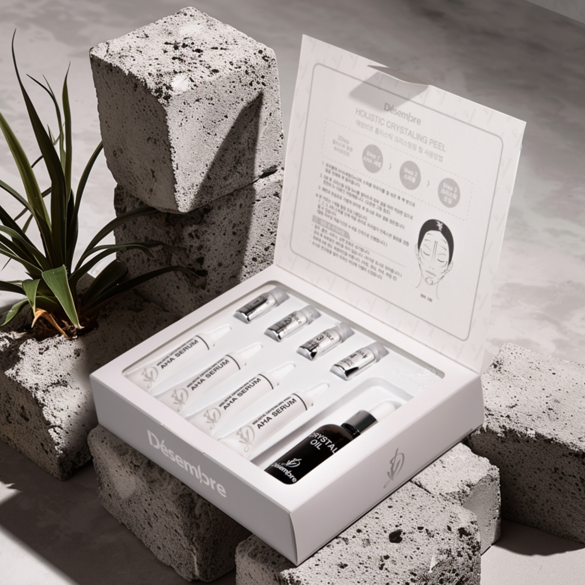 Desembre Holistic Crystaling Peel Комплексная программа кристаллического пилинга купить в интернет-магазине Skin-Mag