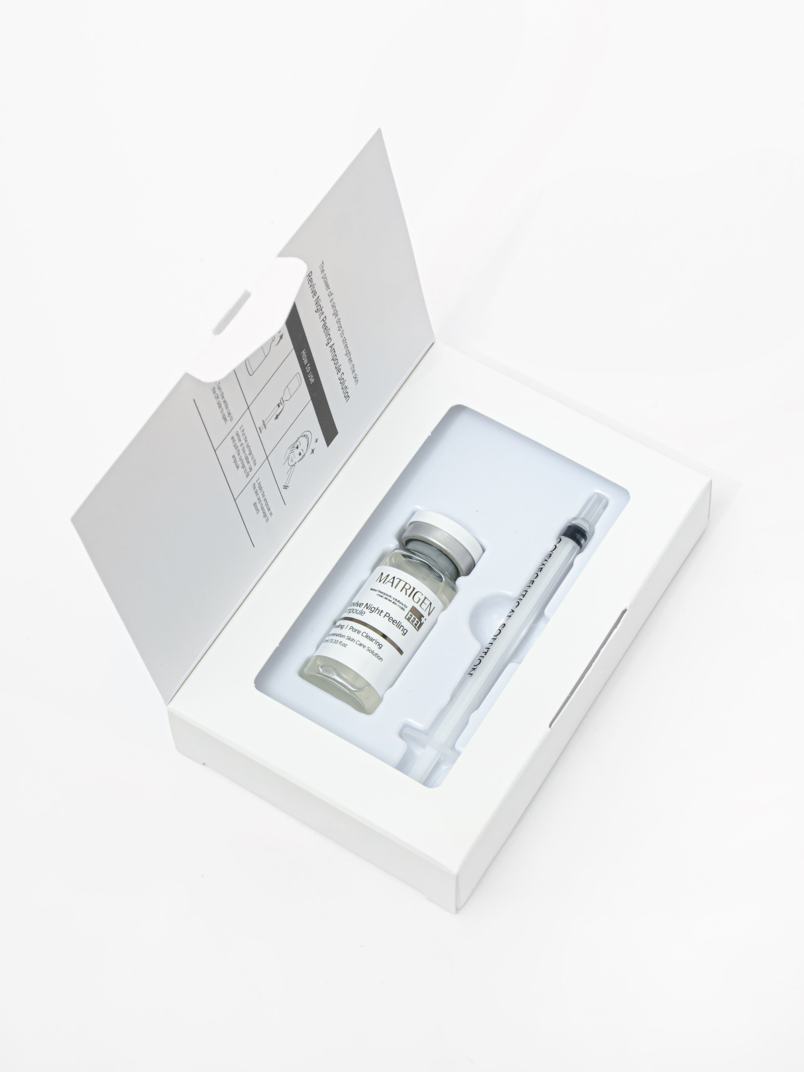 Matrigen Revive Night Peeling Ampoule Сыворотка - пилинг для лица с кислотами ночная, 10 мл купить в интернет-магазине Skin-Mag