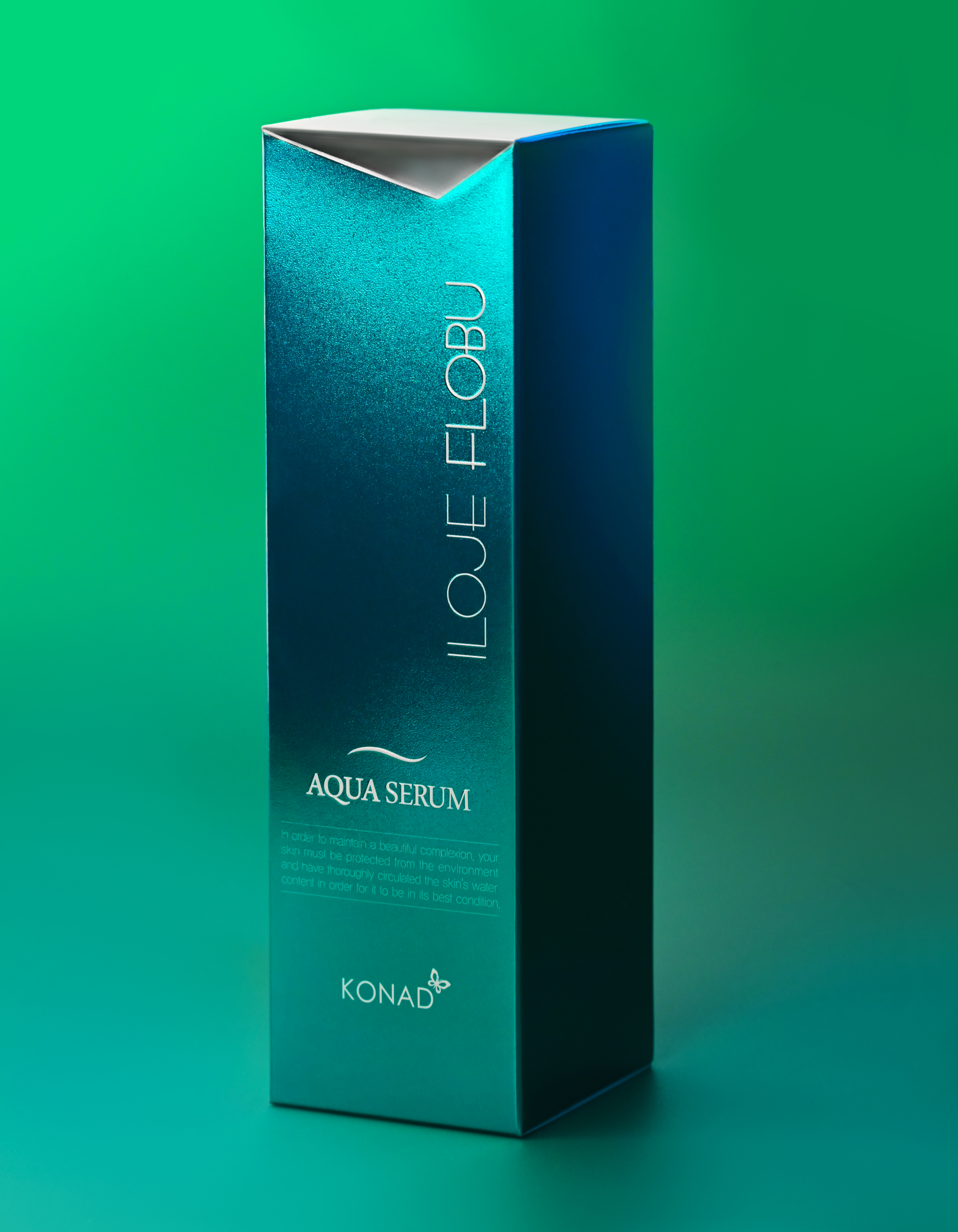 Konad iloje Flobu Aqua Serum Сыворотка для лица увлажняющая с растительным комплексом, 40 мл купить в интернет-магазине Skin-Mag