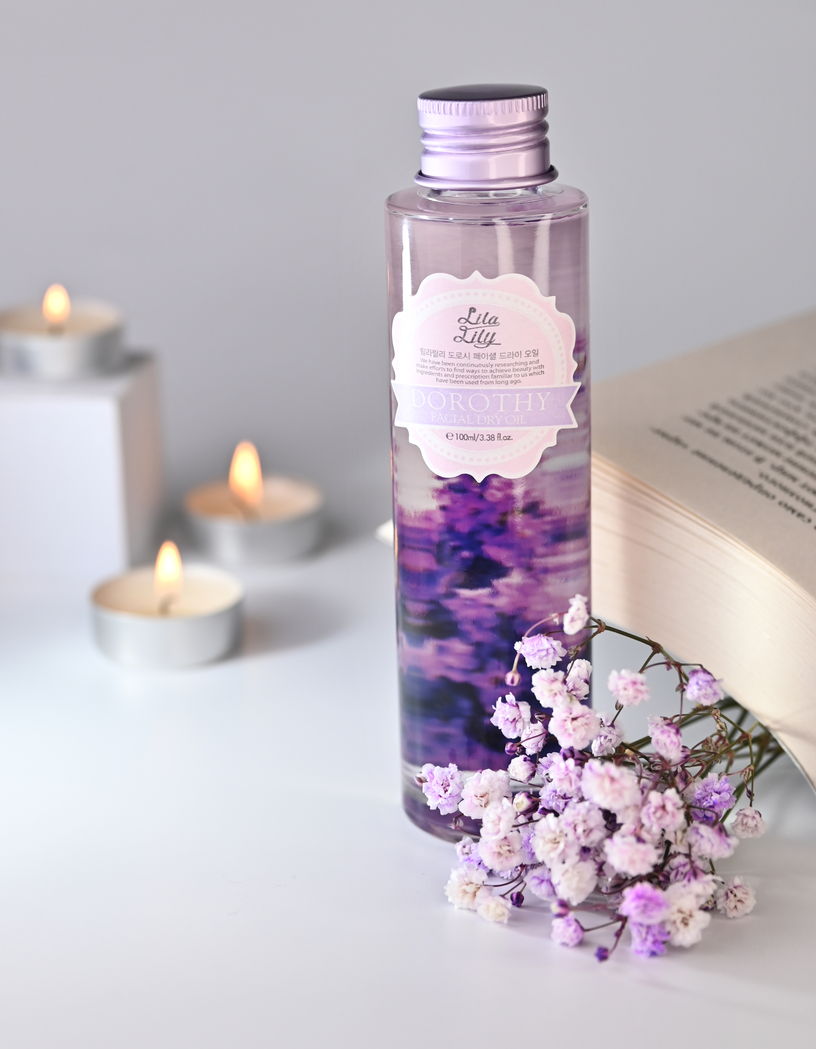 Konad LILA LILY Dorothy Facial Dry Oil Сухое масло для лица, тела и волос, 100 мл купить в интернет-магазине Skin-Mag