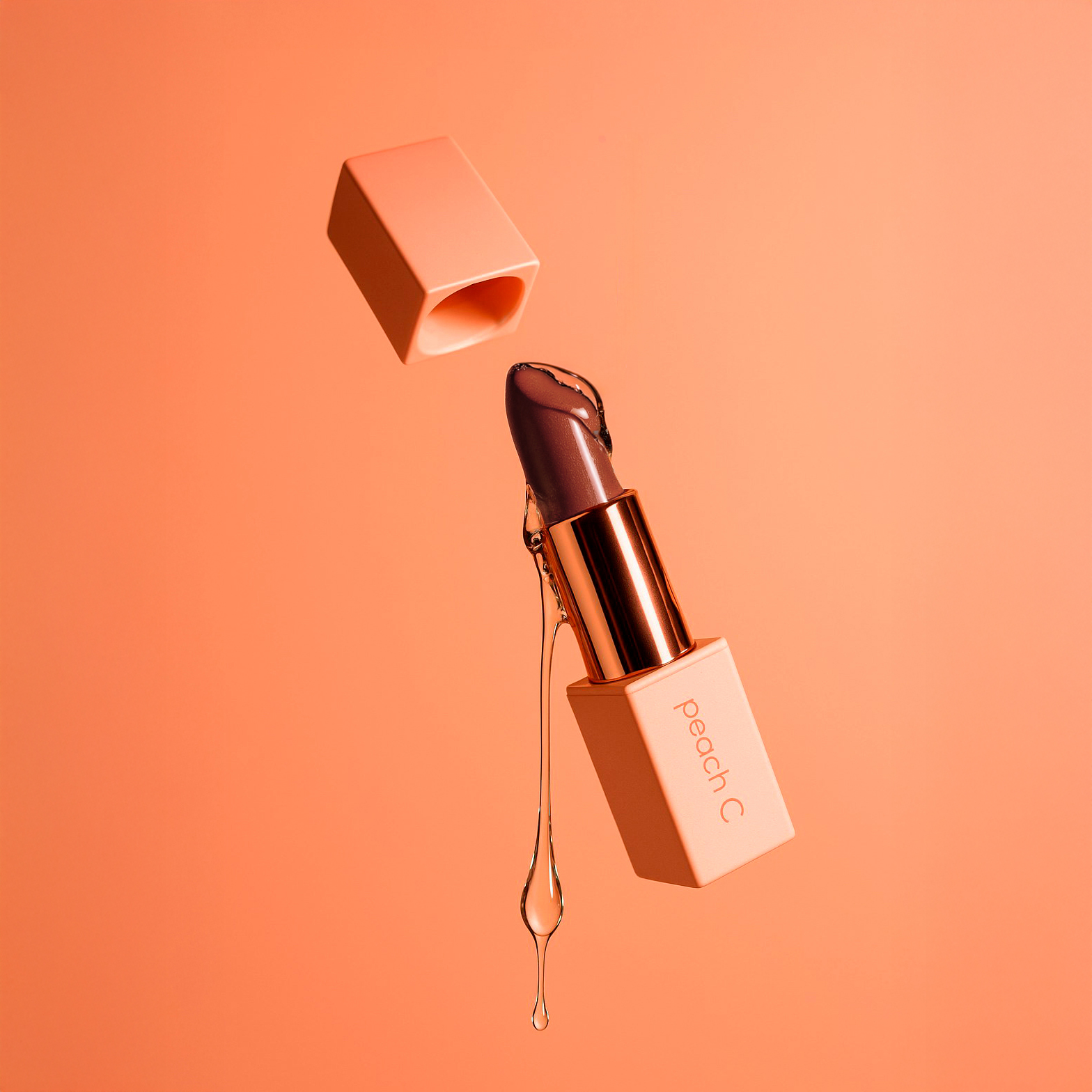 PEACH C Easy Matte Lipstick 07 Cinnamon Brick Помада для губ матовая с магнитным футляром, оттенок 07 купить в интернет-магазине Skin-Mag