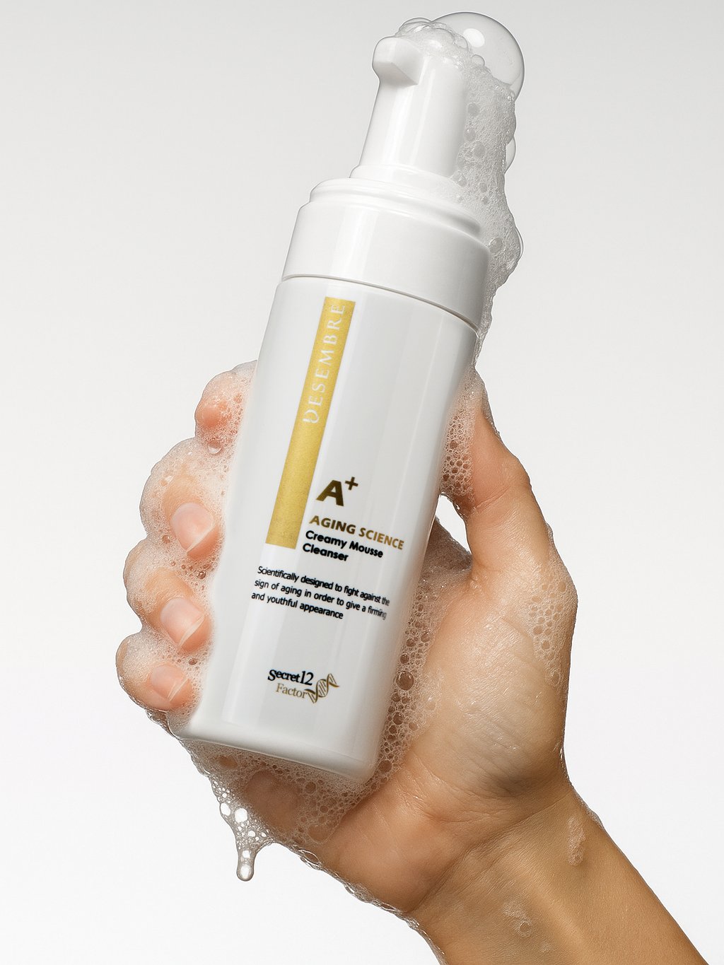 Desembre Aging Science Creamy Mousse Cleanser Кремовый мусс для очищения 150 мл купить в интернет-магазине Skin-Mag