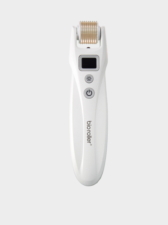 Mezonica Bio Roller G5 Аппарат для лица, тела и волос 2 в 1 / Мезороллер с 2 насадками 540 игл 0.5 мм для микронидлинга и микротоковой терапии / мезотерапия и EMS микротоки купить в интернет-магазине Skin-Mag