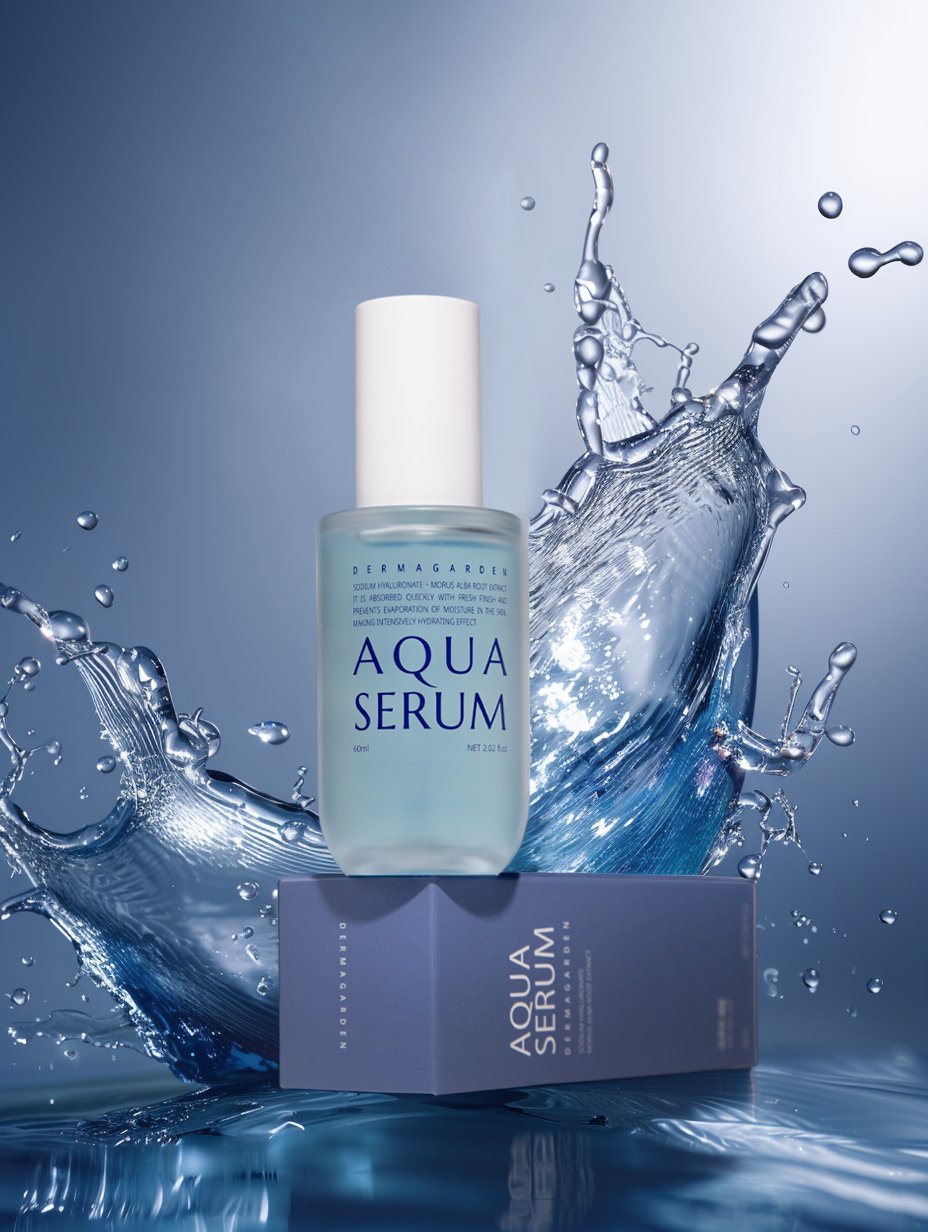 DERMAGARDEN AQUA SERUM 60 ml Сыворотка для лица с гиалуроновой кислотой, 60 мл купить в интернет-магазине Skinmag