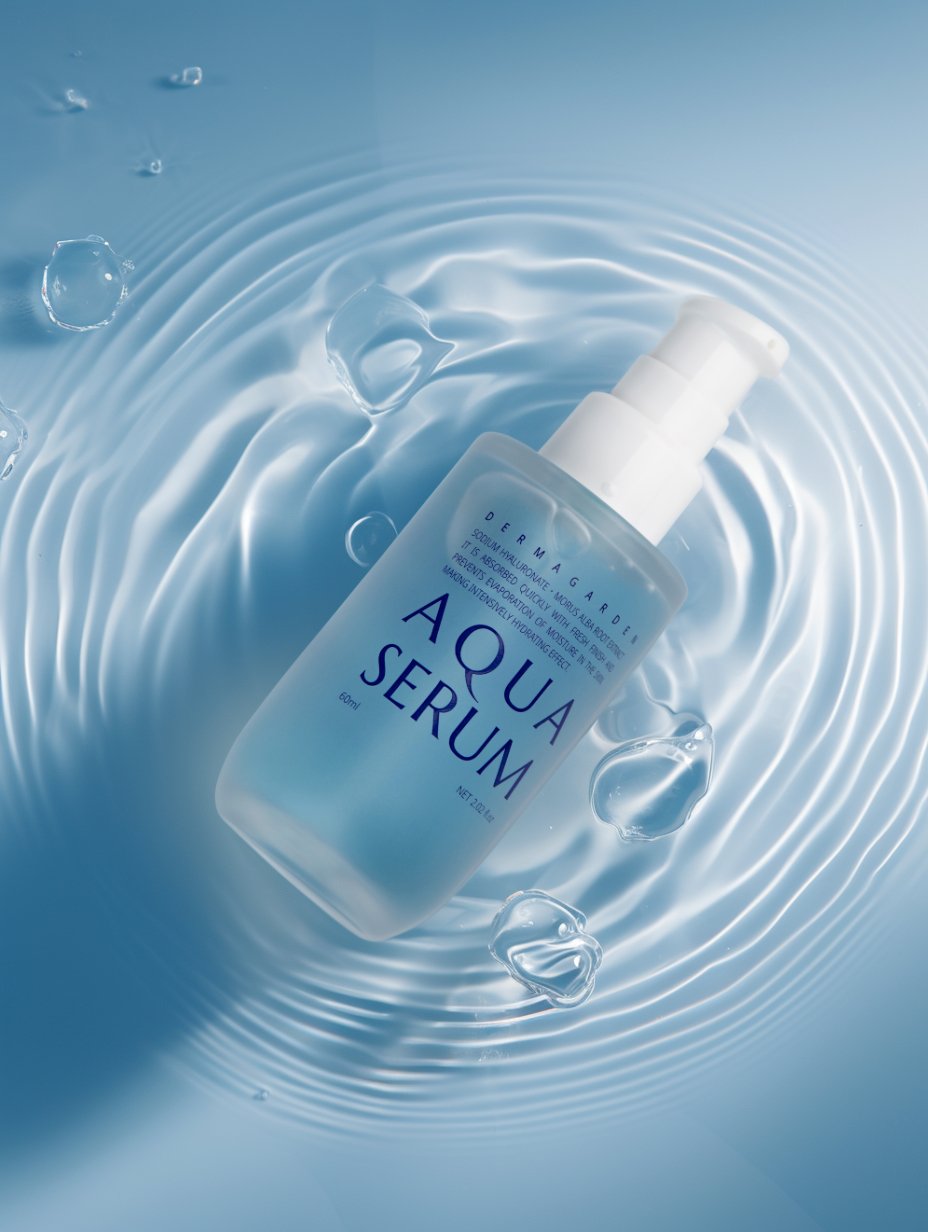 DERMAGARDEN AQUA SERUM 60 ml Сыворотка для лица с гиалуроновой кислотой, 60 мл купить в интернет-магазине Skinmag