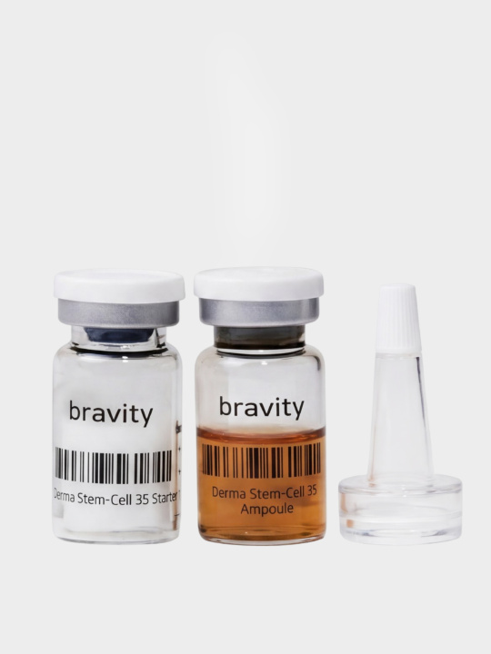 Bravity Derma Stem-Cell 35 program Сыворотка для лица интенсивно омолаживающая, 5 мл и 0,3 г купить в интернет-магазине Skin-Mag