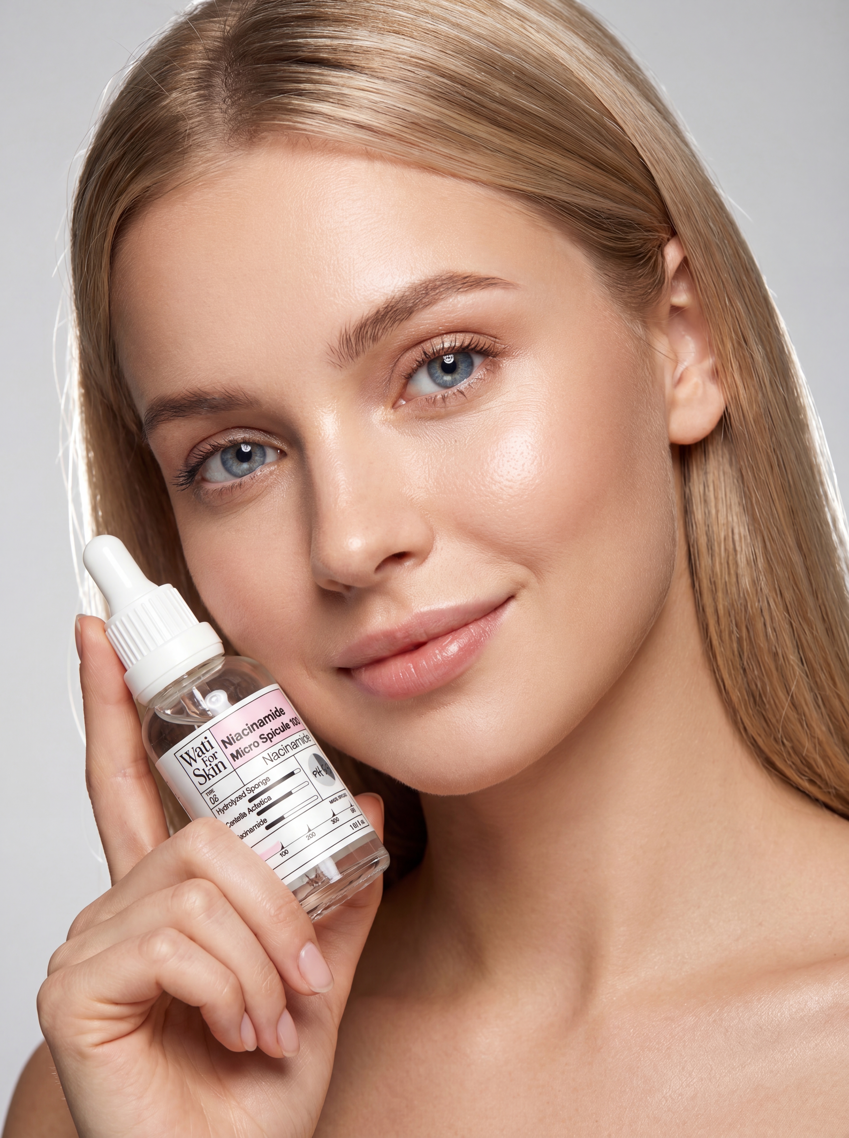 Wati For Skin Niacinamide Essence Micro Spicule 100 Сыворотка эссенция для лица с ниацинамидом, центеллой и микроиглами, 30 мл купить в интернет-магазине Skin-Mag