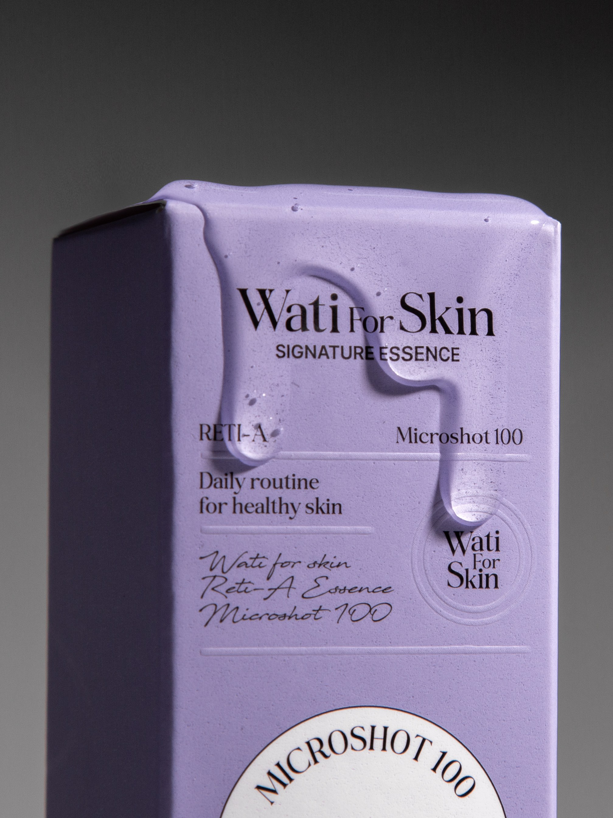 Wati For Skin Reti-A Biome Essence Microshot 100 Эссенция для лица с микроиглами и ретинолом, 30 мл купить в интернет-магазине Skin-Mag