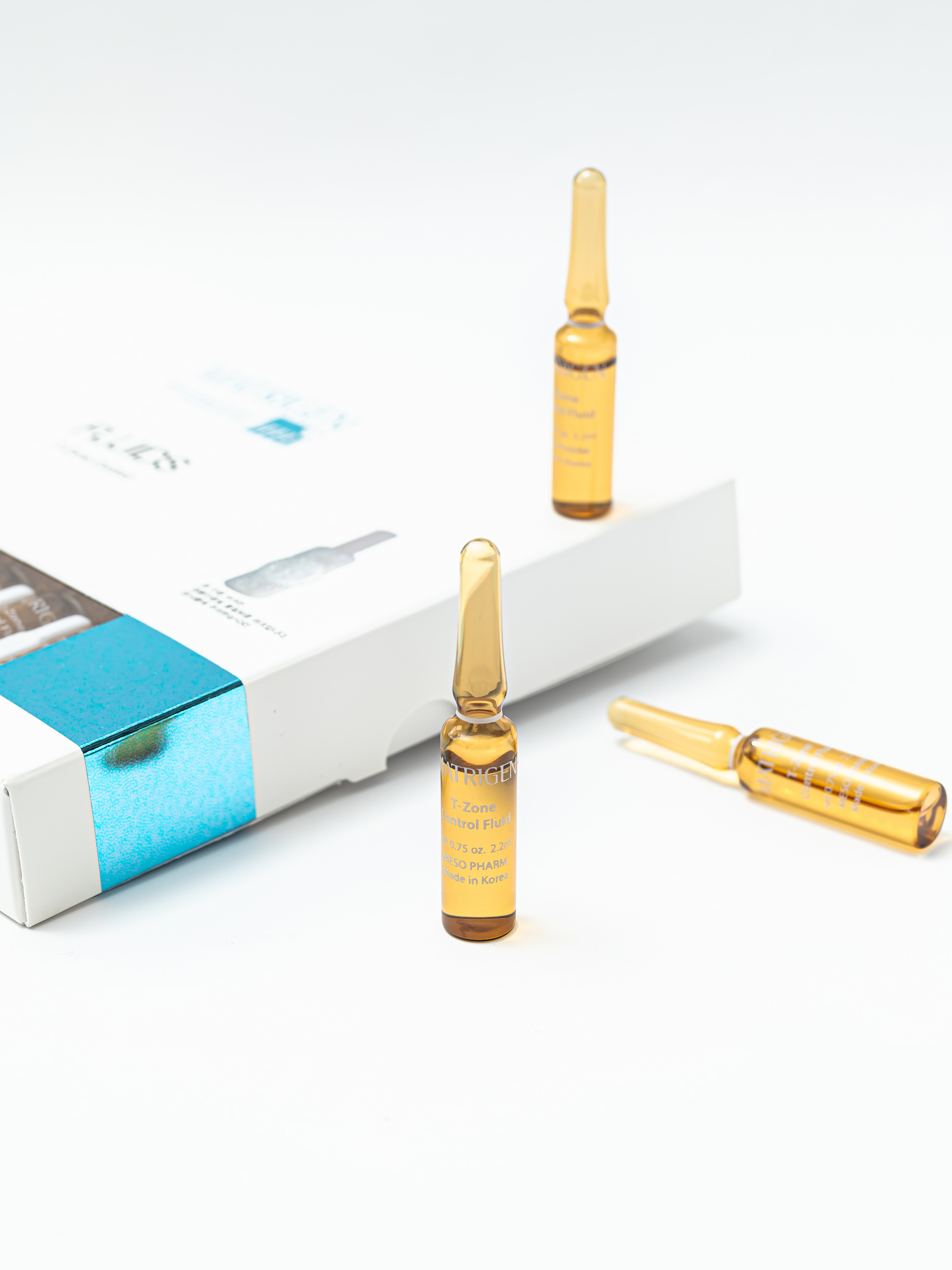 Matrigen T-Zone Control Fluids Сыворотка - флюид для ухода за Т-зоной лица, 2,2 мл х 20 шт купить в интернет-магазине Skin-Mag