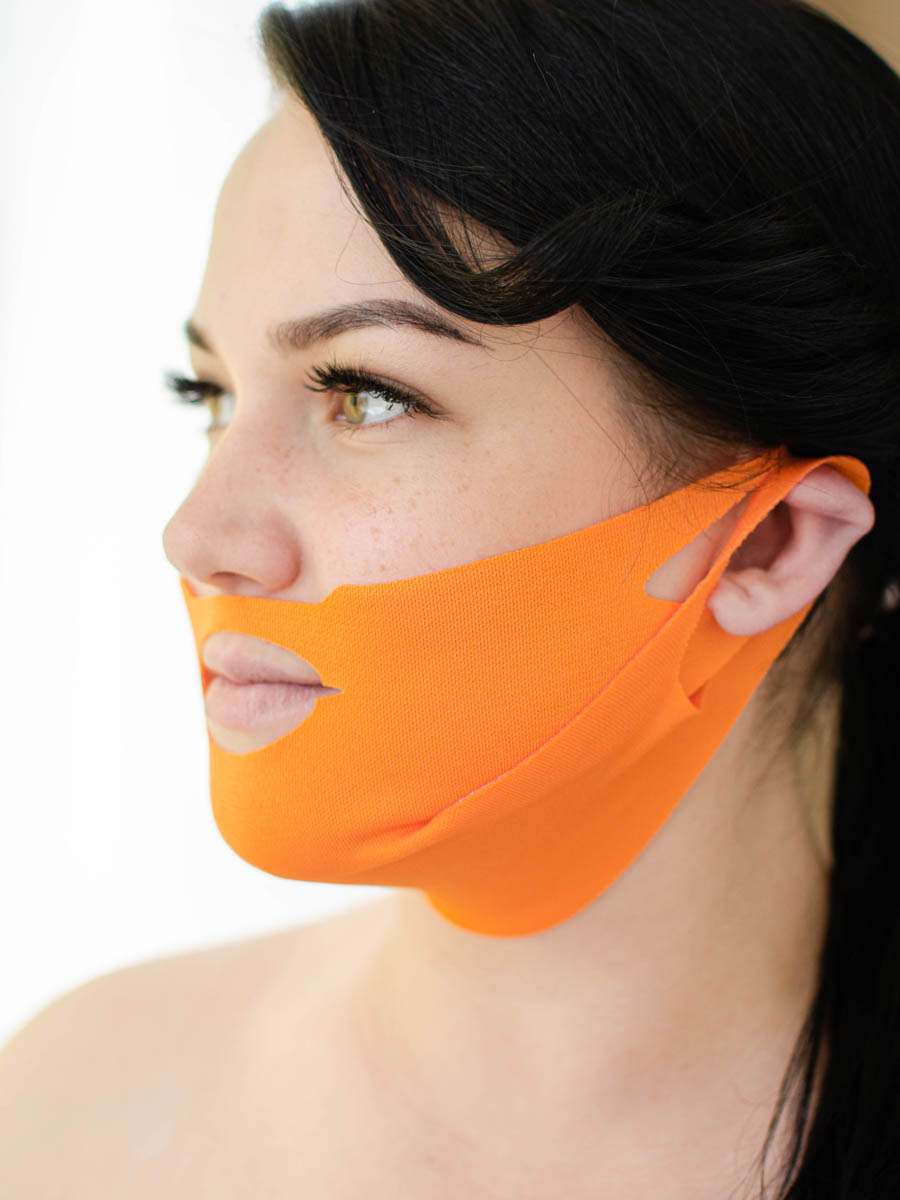 Konad ILOJE Double Up V lifting Mask Двойная тканевая маска для упругости, лифтинга и подтяжки нижней части лица V-линии подбородка, 1 шт. купить в интернет-магазине Skin-Mag