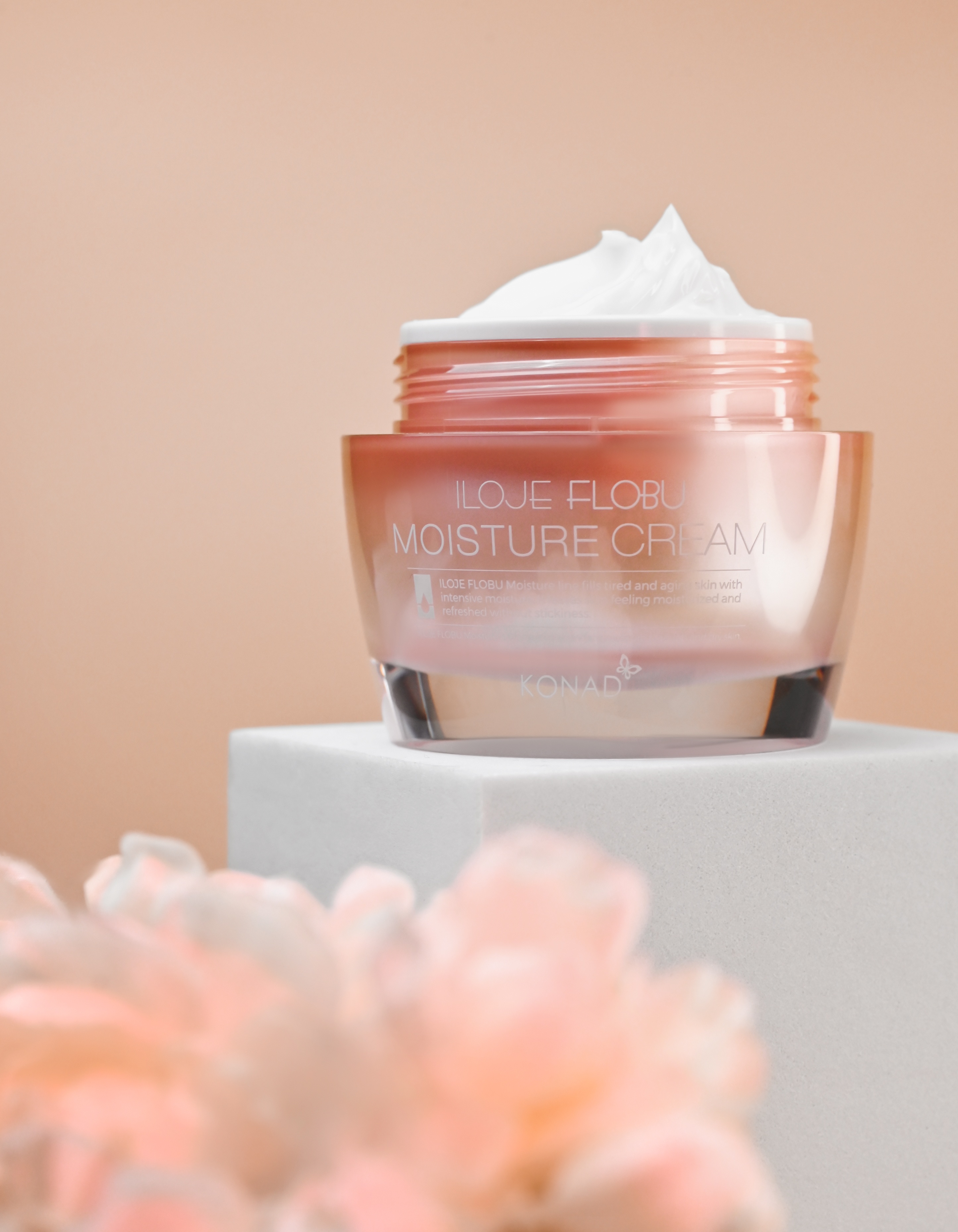Konad iloje Flobu Moisture Cream Крем для лица увлажняющий, 50 г купить в интернет-магазине Skin-Mag