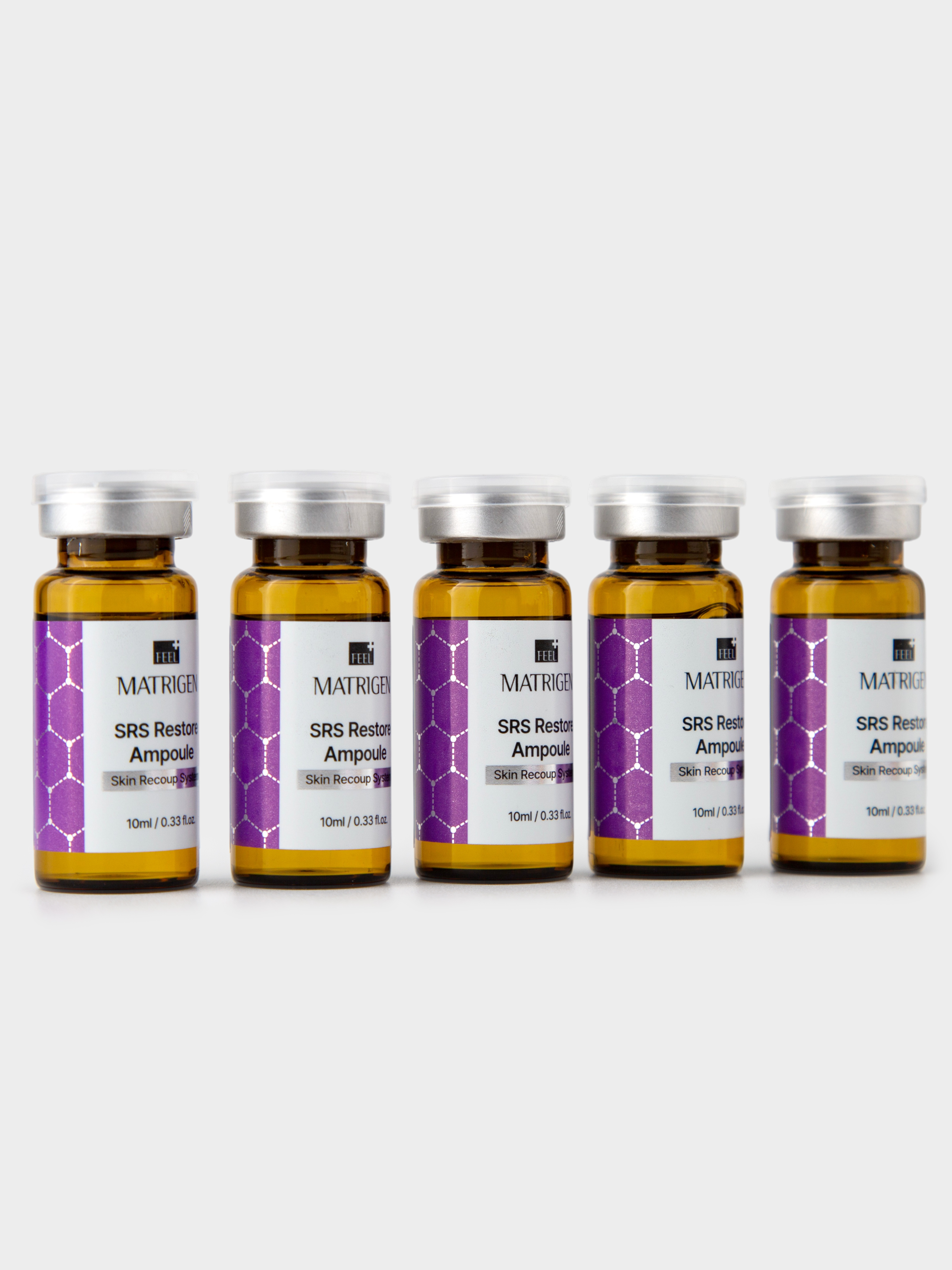 Matrigen SRS Restore Ampoule Восстанавливающая сыворотка для лица с пептидами и аденозином, 10 мл х 5 шт купить в интернет-магазине Skin-Mag