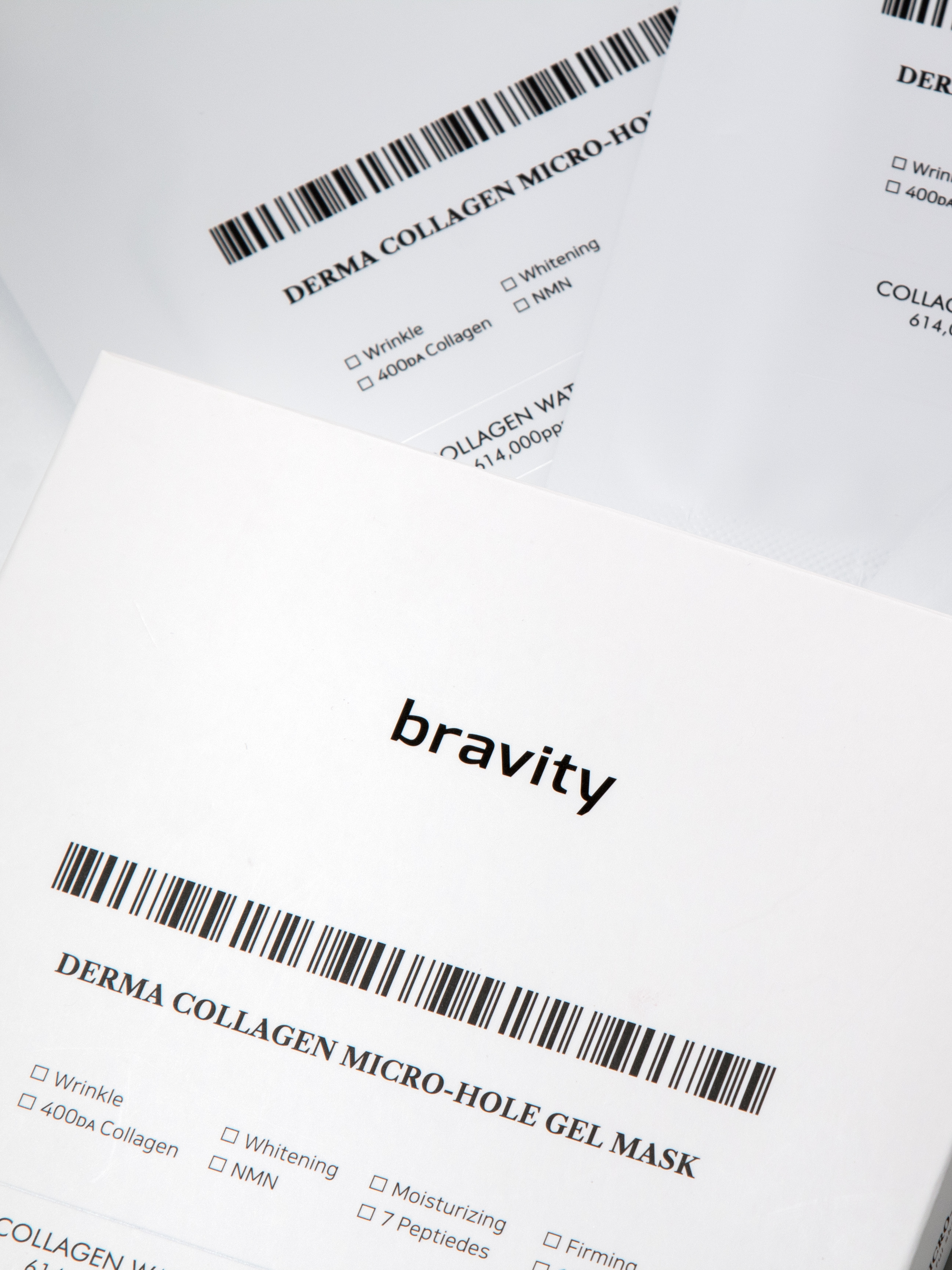 Bravity Derma Collagen Micro-hole Gel Mask 30g*4EА Маска для лица коллагеновая, 4 шт купить в интернет-магазине Skin-Mag
