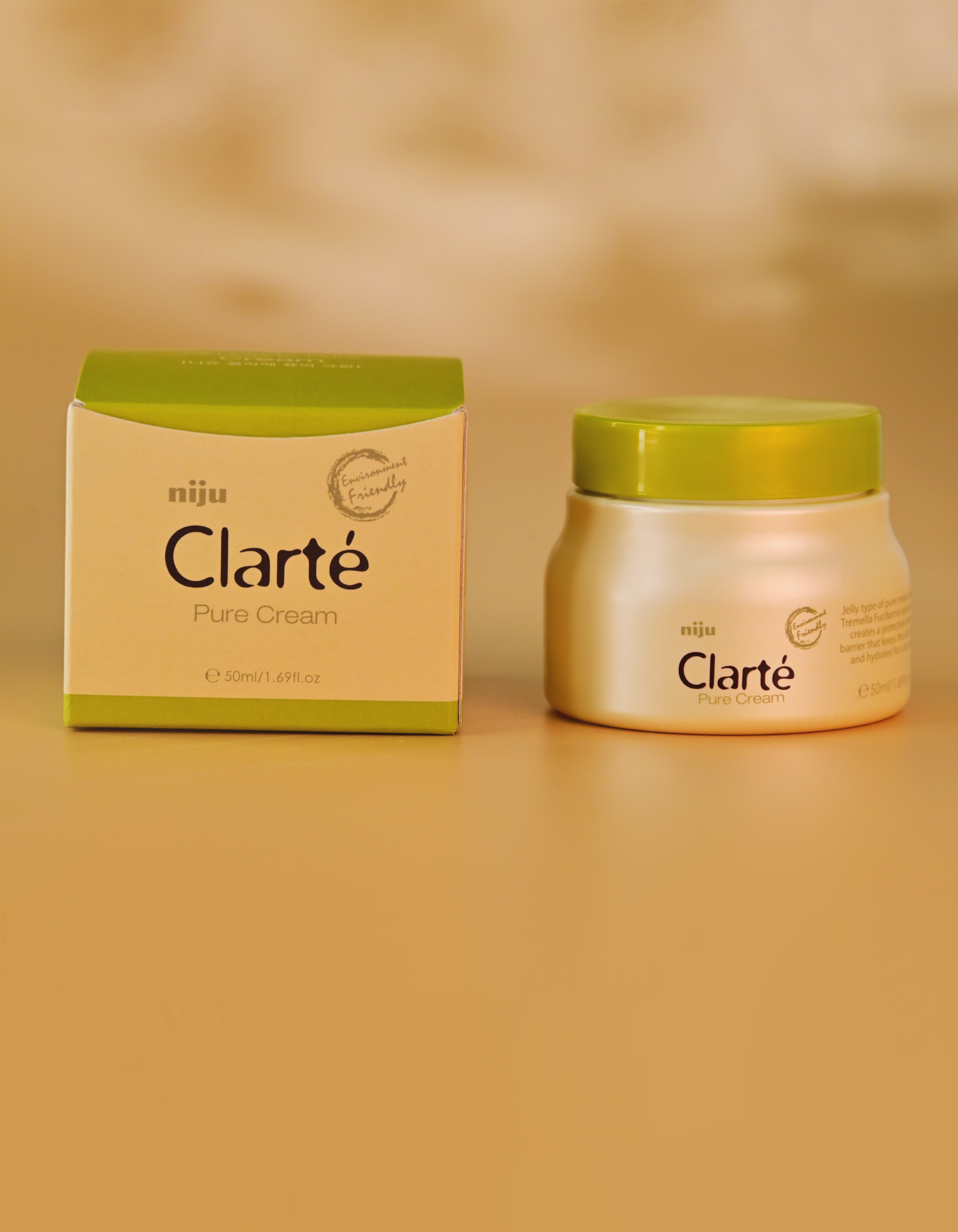 Konad niju Clarté Pure Cream Крем для лица увлажняющий с экстрактами 7- ми овощей, 50 мл купить в интернет-магазине Skin-Mag