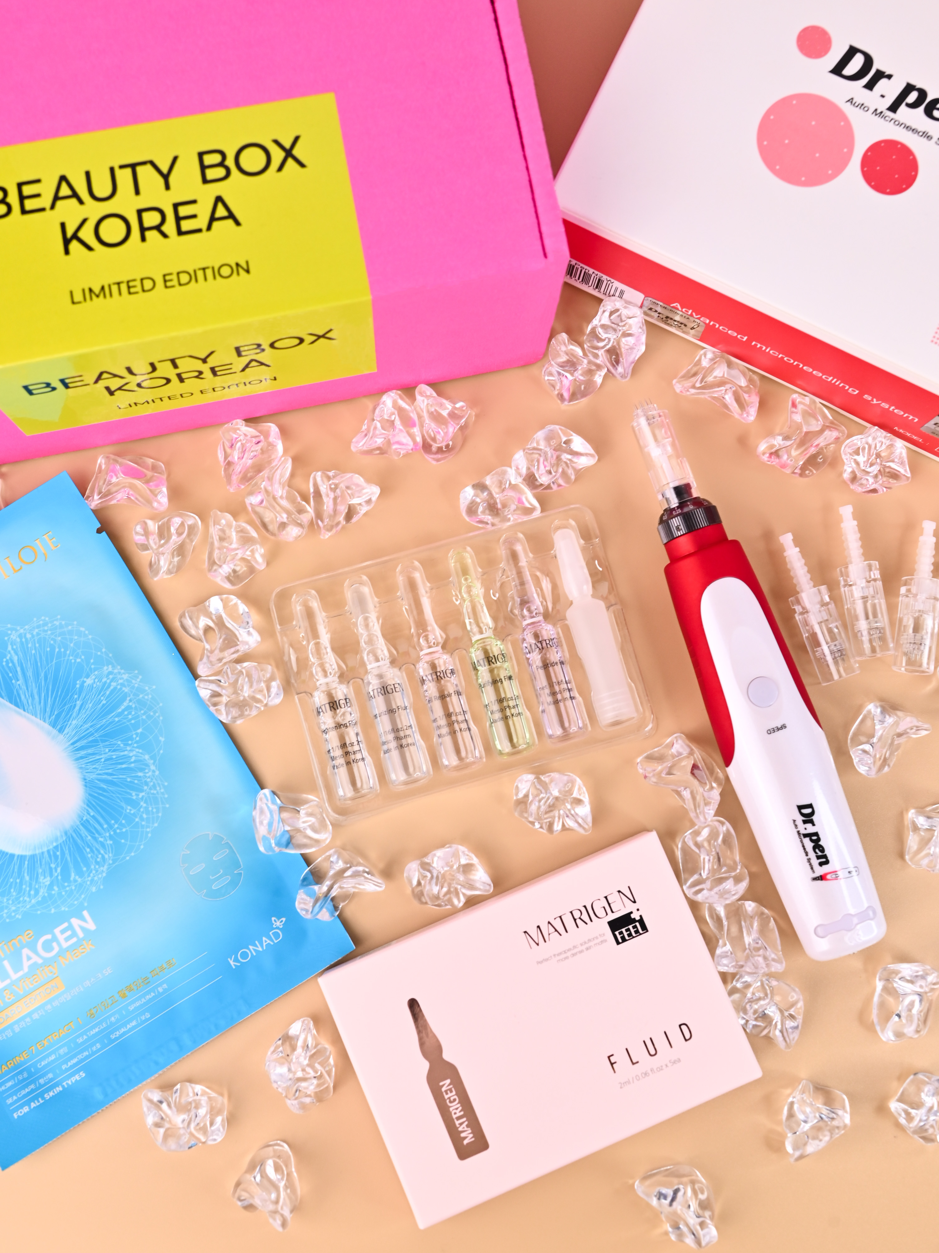 Dr.pen Стартовый набор (дермапен N2 + доп 2 шт картридж белый байонет + сыворотка флюид 5 видов по 2 мл + маска тканевая 1 шт.) купить в интернет-магазине Skin-Mag