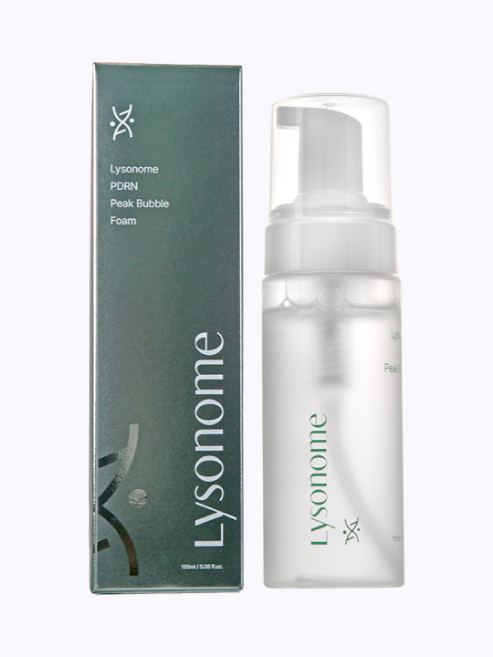 Lysonome PDRN Peak Bubble Foam Пенка для умывания с PDRN, 150 мл