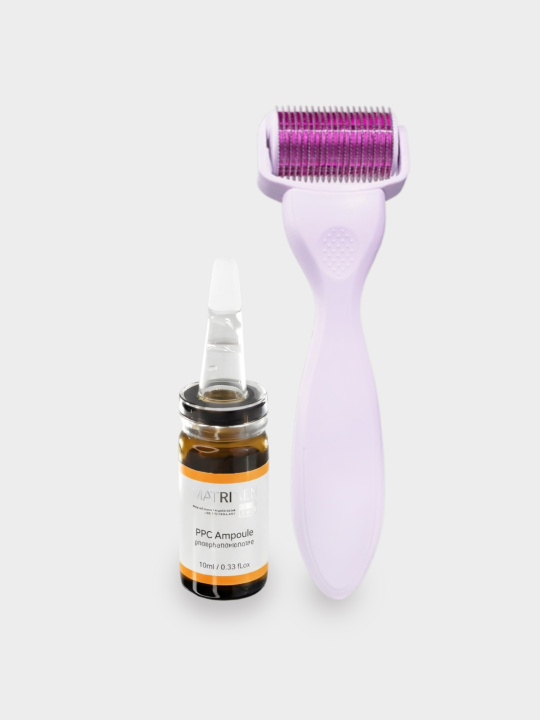 Набор для мезотерапии тела DRS Мезороллер 1200 игл длиной 3,0 мм и PPC сыворотка против растяжек, целлюлита и апельсиновой корки 10 мл купить в интернет-магазине Skin-Mag