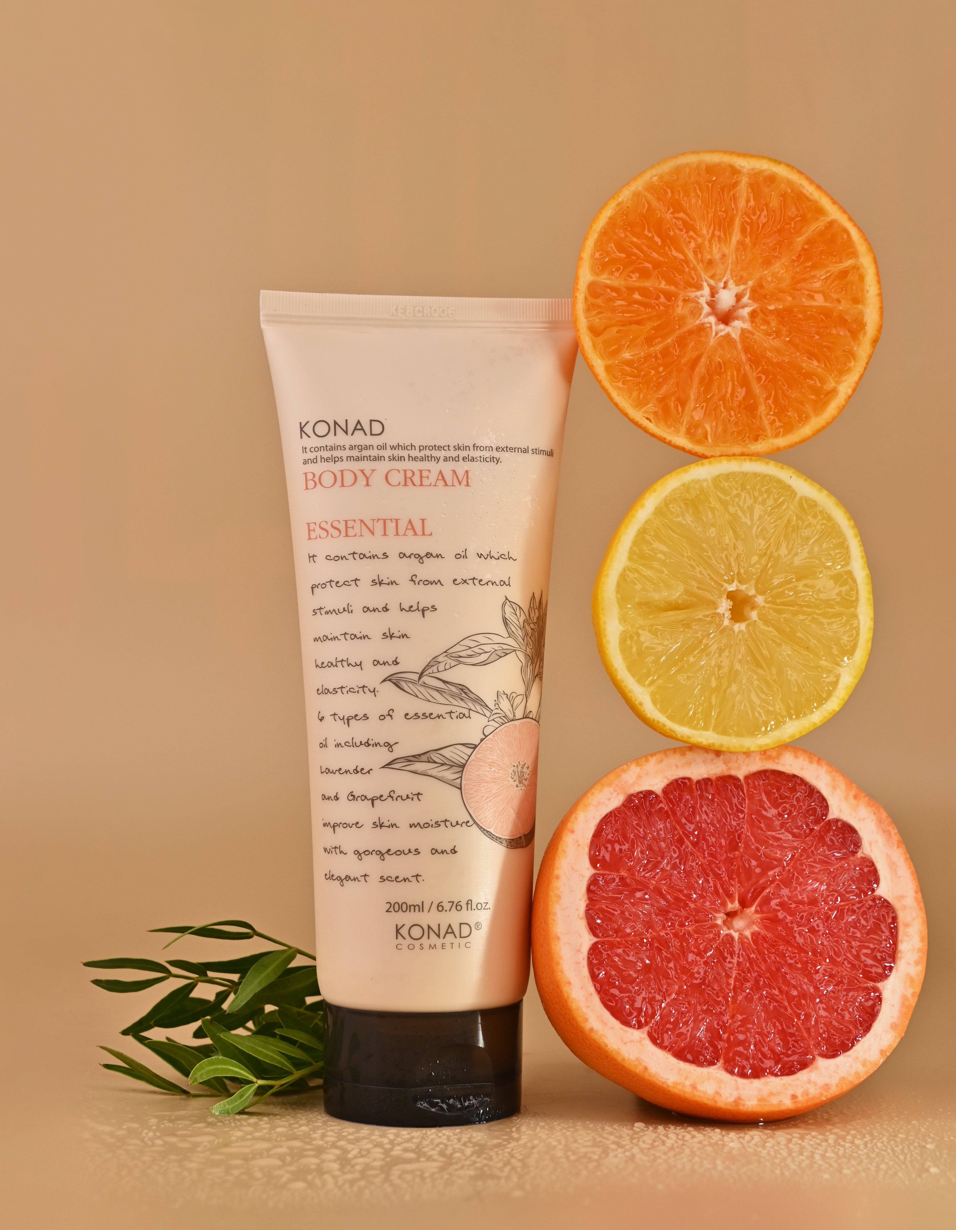 Konad Essential Body Cream Крем для тела с комплексом из 6 эфирных масел, 200 мл купить в интернет-магазине Skin-Mag