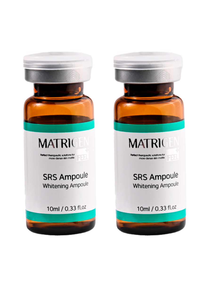 Matrigen SRS Whitening Ampoule Сыворотка для лица осветляющая, 10 мл х 2 шт купить в интернет-магазине Skin-Mag