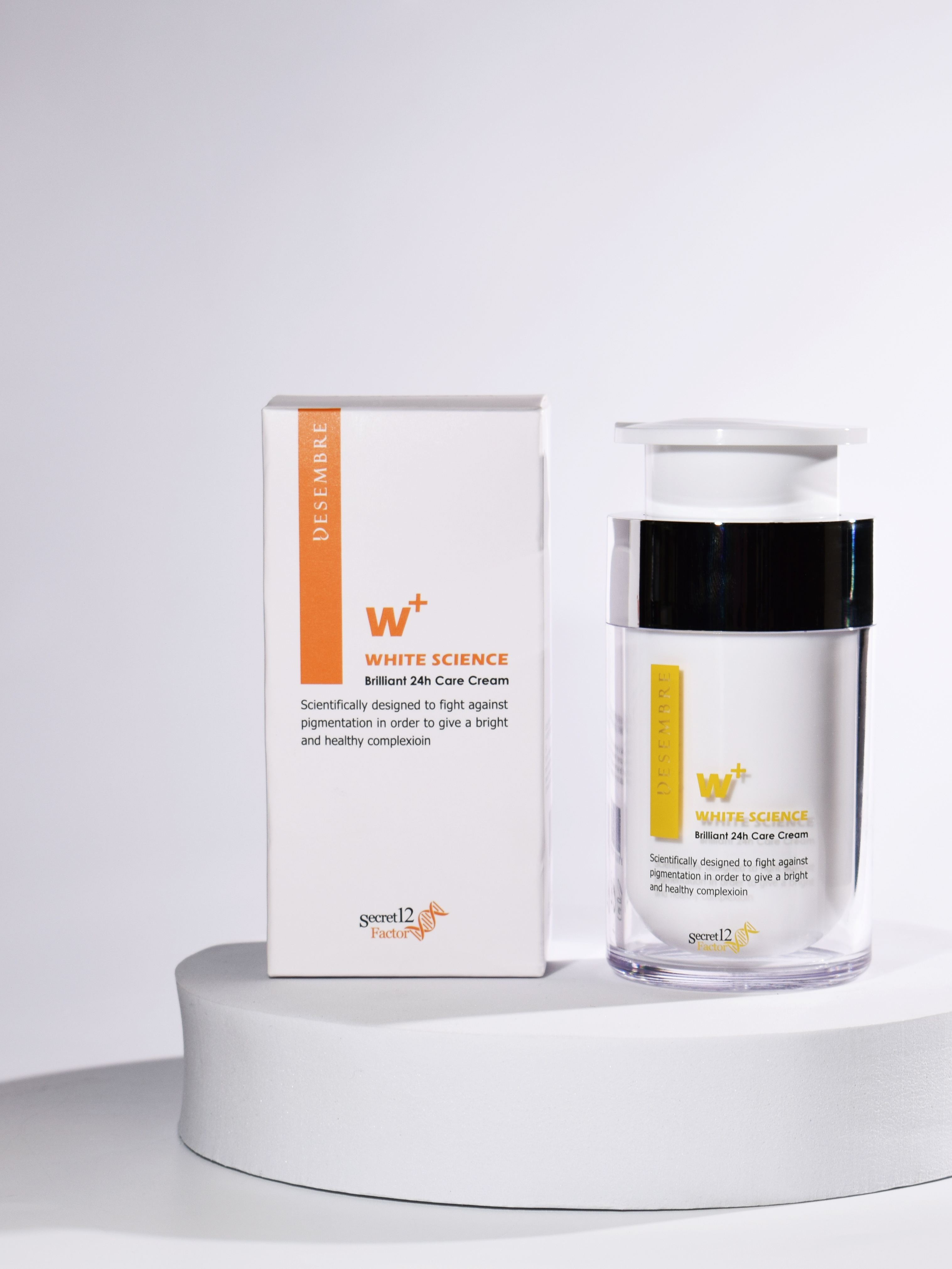 Desembre White Science Brilliant 24H Care Cream Крем для лица Сияние 24 часа, 50 г купить в интернет-магазине Skin-Mag