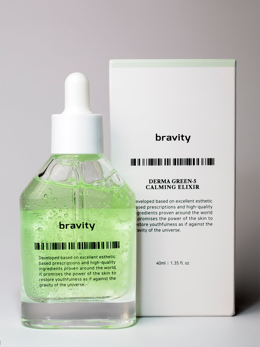 Bravity Derma Green5 Calming Elixir (in pack size) купить в интернет-магазине Skinmag
