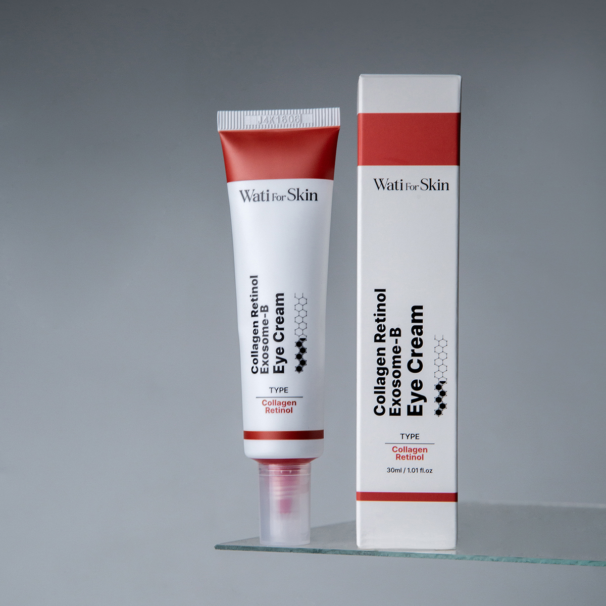 Wati For Skin Collagen Retinol Exosome-B Eye Cream Крем для области вокруг глаз с экзосомами и ретинолом, 30 мл купить в интернет-магазине Skin-Mag