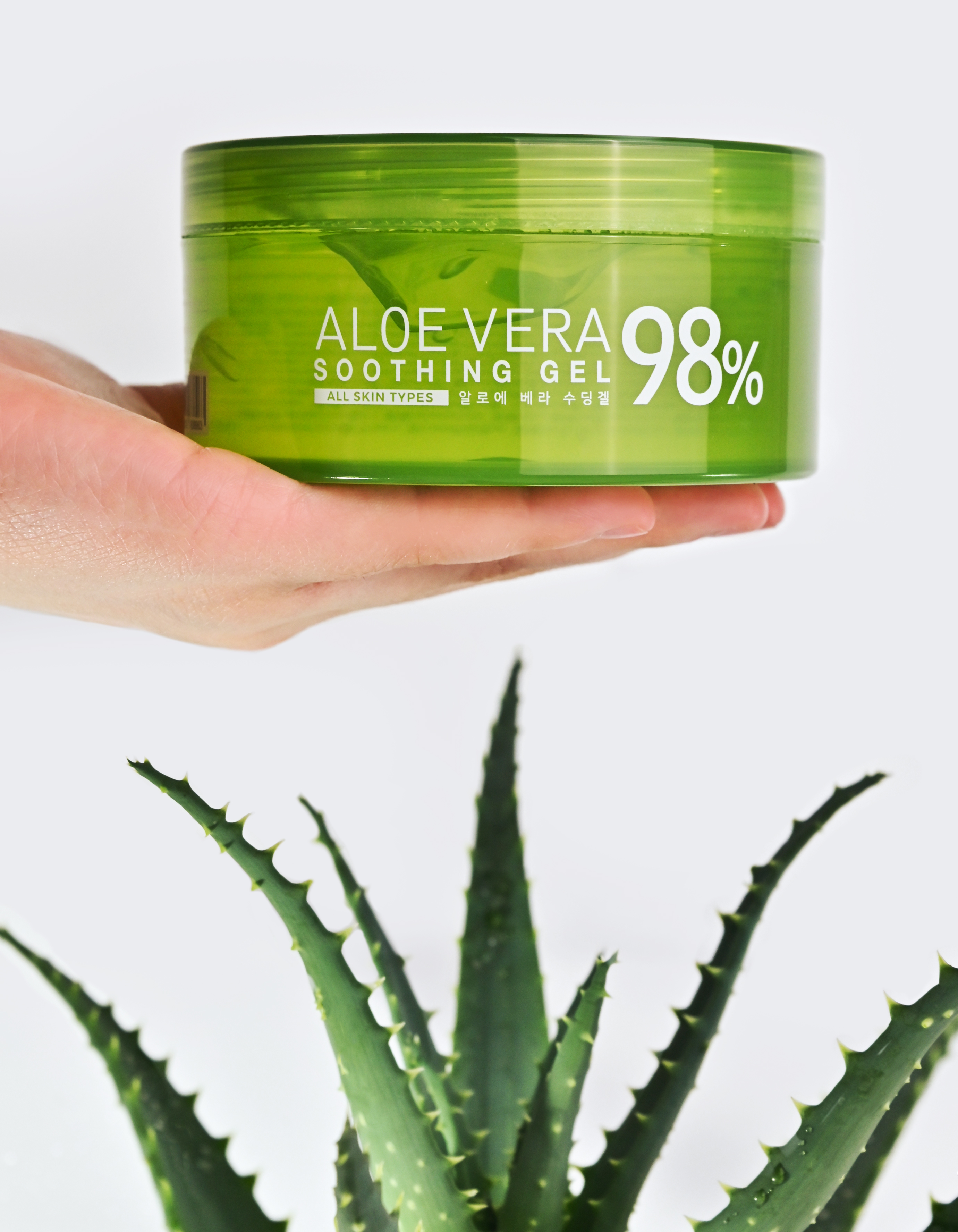 Konad Aloe Vera 98% Soothing Gel Гель алоэ вера для лица и тела, 300 мл купить в интернет-магазине Skin-Mag