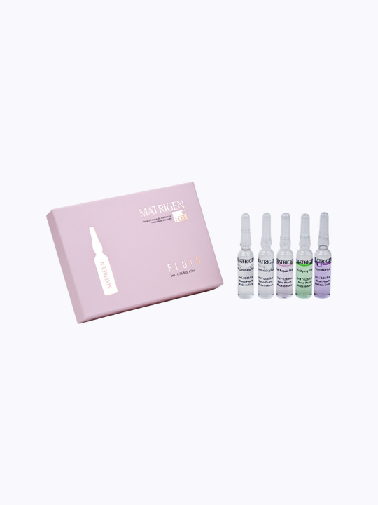 Matrigen Fluid Sample Pouch Сыворотка - флюид для лица 5 видов, 2 мл х 5 шт