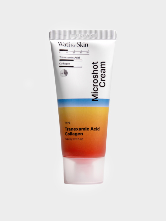 Wati For Skin Tranexamic Acid Collagen Microshot Cream Крем для лица с микроиглами транексамовая кислота и коллаген, 50 мл купить в интернет-магазине Skin-Mag