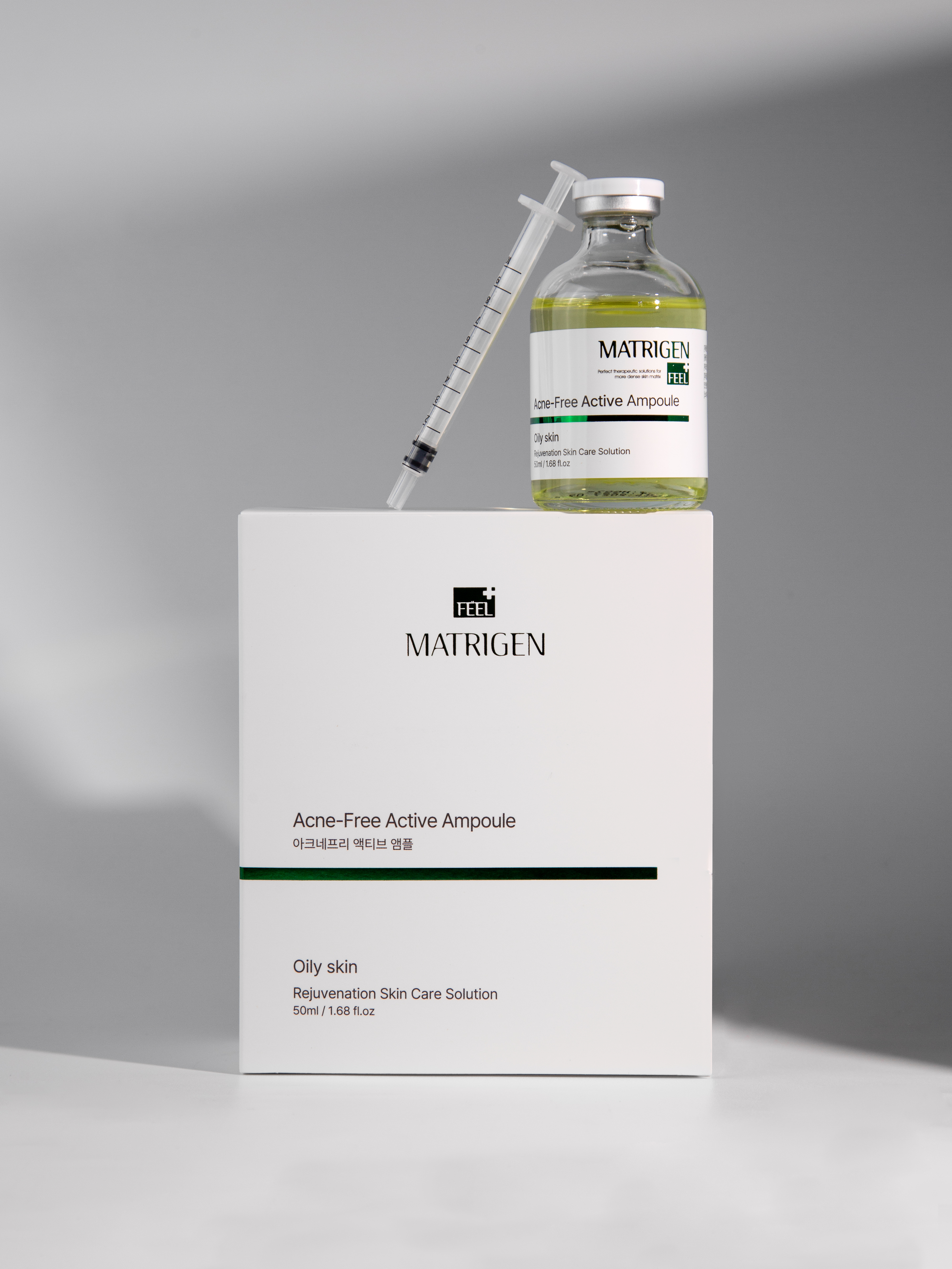 Matrigen Purifying Active Ampoule Сыворотка для жирной кожи лица, 50 мл купить в интернет-магазине Skin-Mag